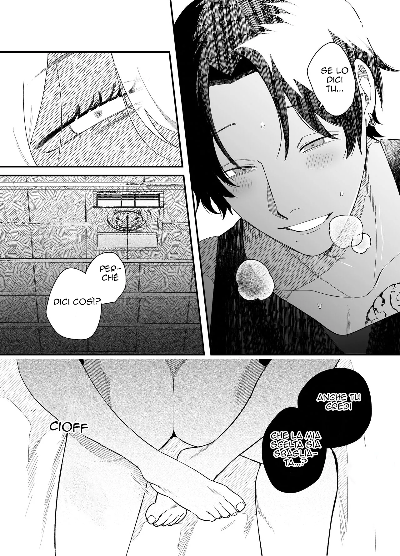 [THE Waidan (Gurida Soumu)] Kuso Mitai na Genjitsu kara Nigeta Saki wa Yarichin Kane Nashi Yakin Conveni Band Man deshita | Portami all' Inferno [Italian] image number 41