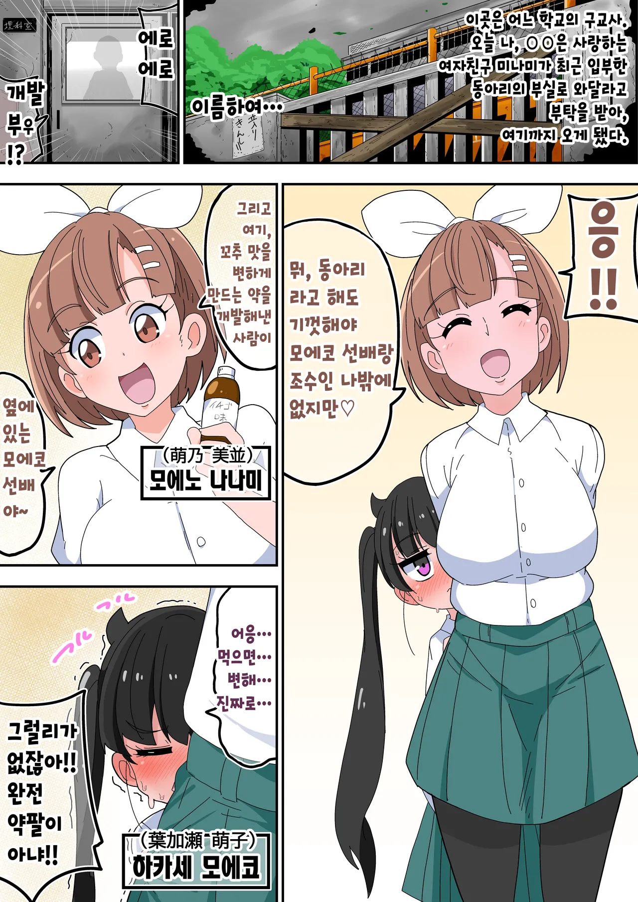 [Bukkaketainaa (Kaketainaa)] Ero Ero Kaihatsubu! | 에로에로 개발부! [Korean] image number 2