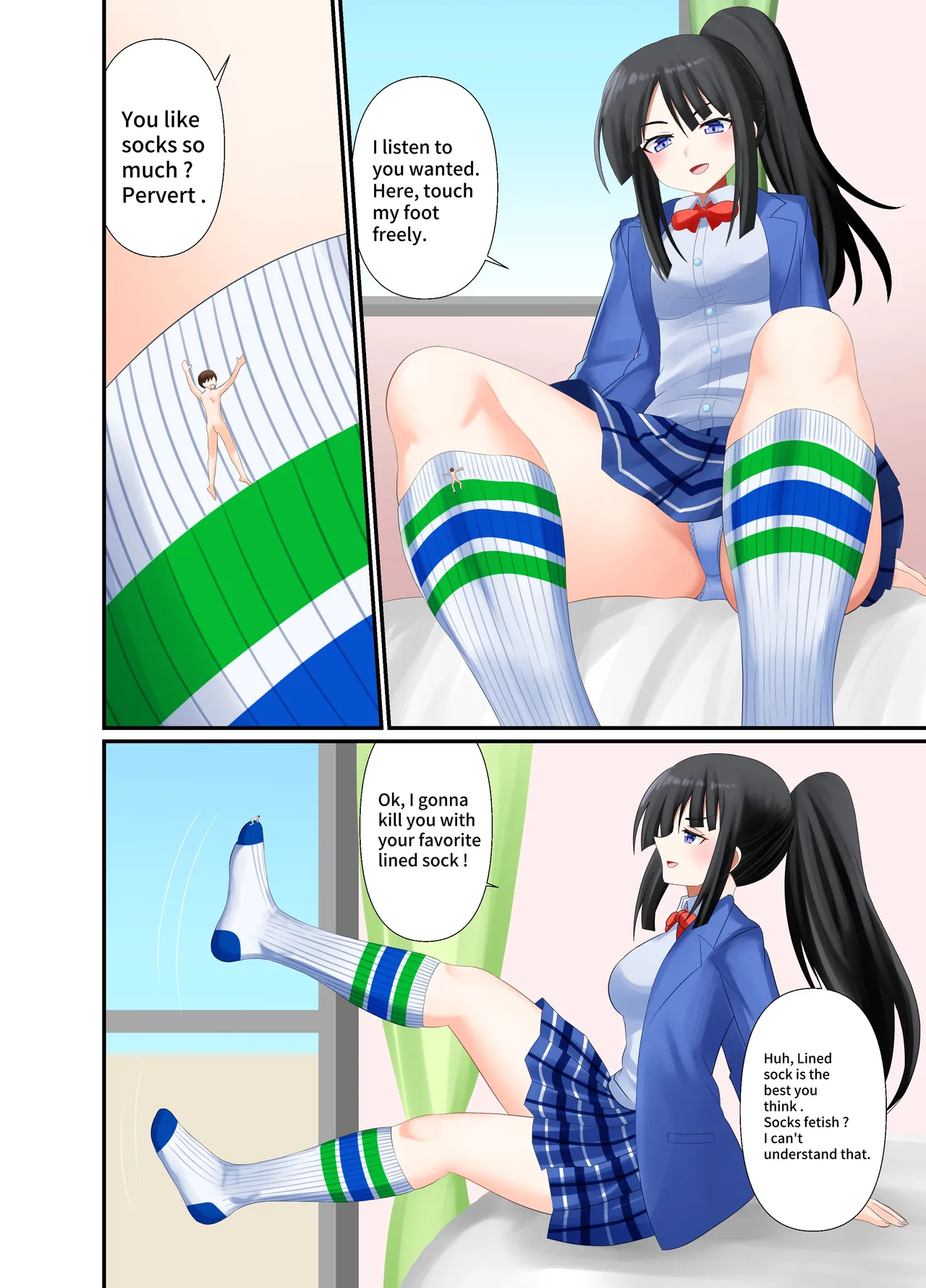 [Shivharu] Crushed under white knee-highs 12eme image