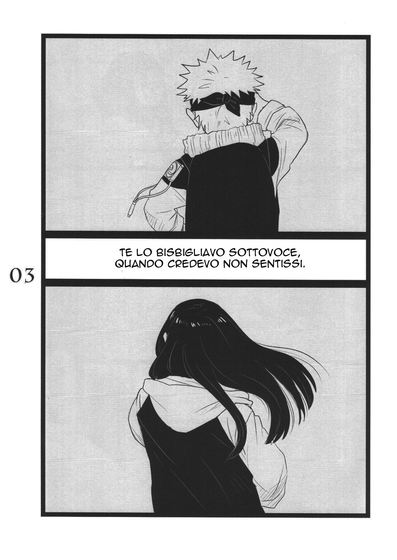 (C88) [blink (shimoyake)] YOUR MY SWEET - I LOVE YOU DARLING (Naruto) [Italian] imagen número 3