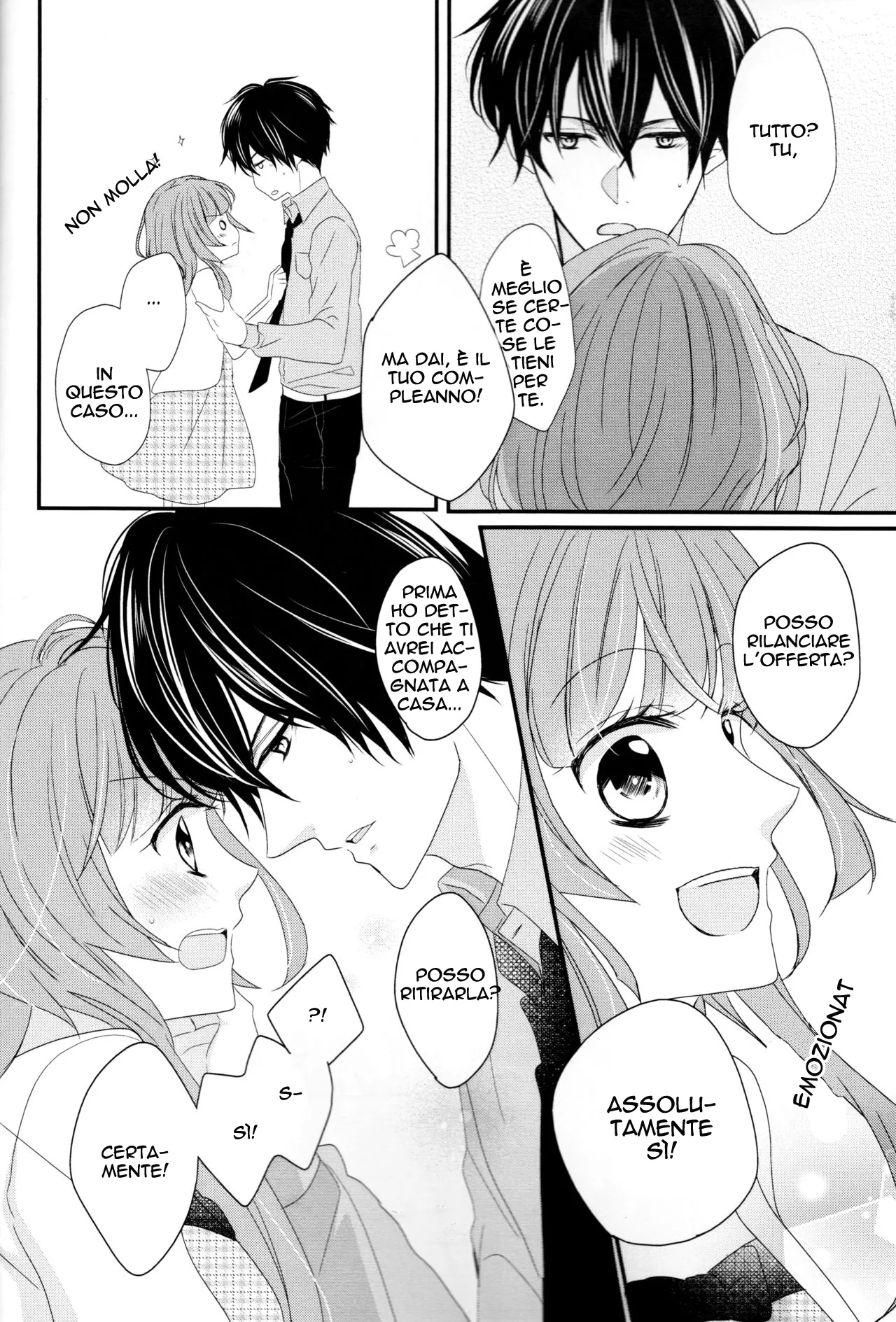 (Love Collection 2017 in Autumn) [Chii Sanchi (Chii)] Daybreak no Koibito | Cavolo, Sto Bene con Te...! (Collar x Malice) [Italian] 이미지 번호 5