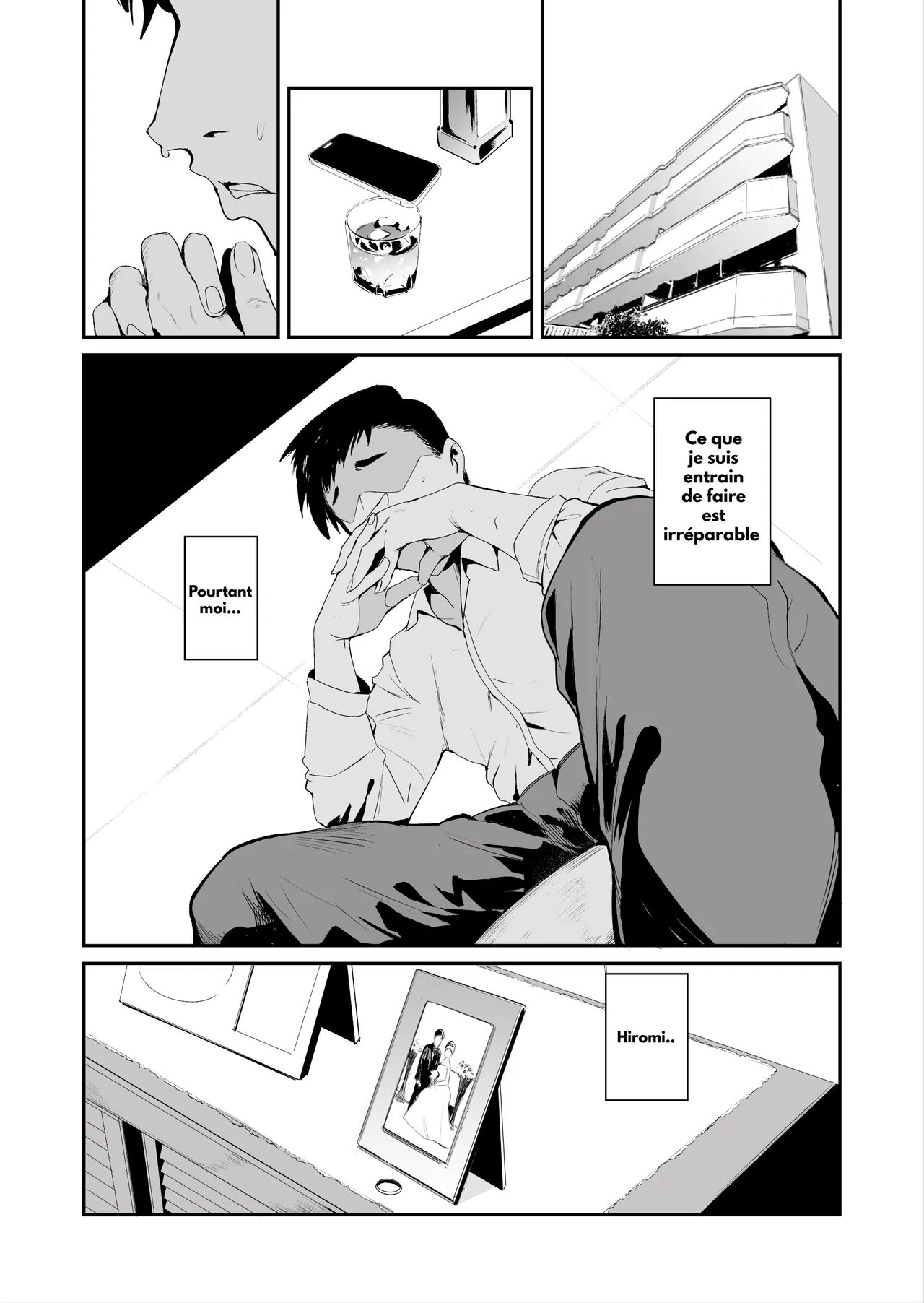 [Sound MILK (Otochichi)] Fella Mask Fujin Kanketsu Hen ~Otto no Mae de Midareru Mask Dorei Zuma-tachi~ [French] 2eme image