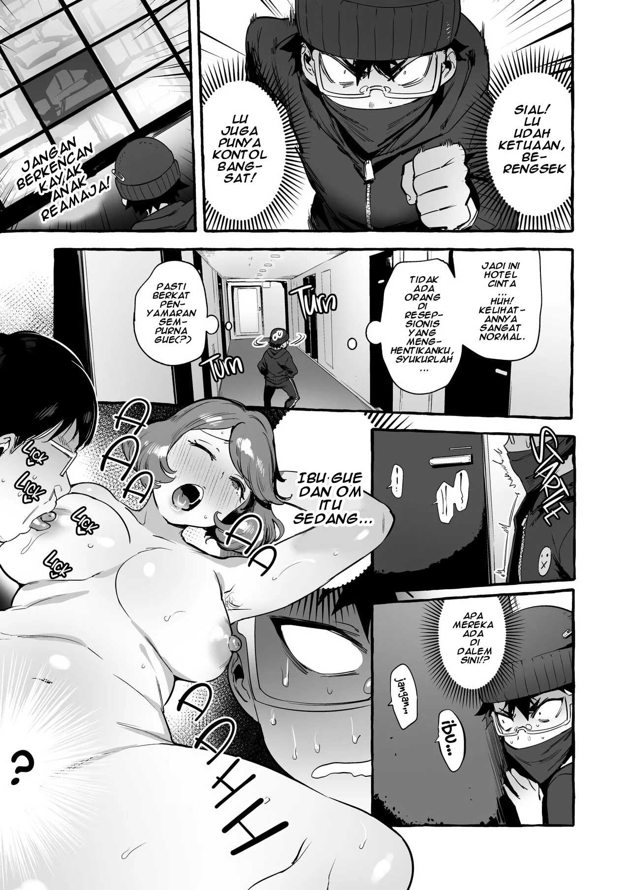 [Hibon (Itami)] Omae no Kaa-chan Kyokondashi Sourou!! |  [Indonesian] [Decensored] [Digital] Bildnummer 6