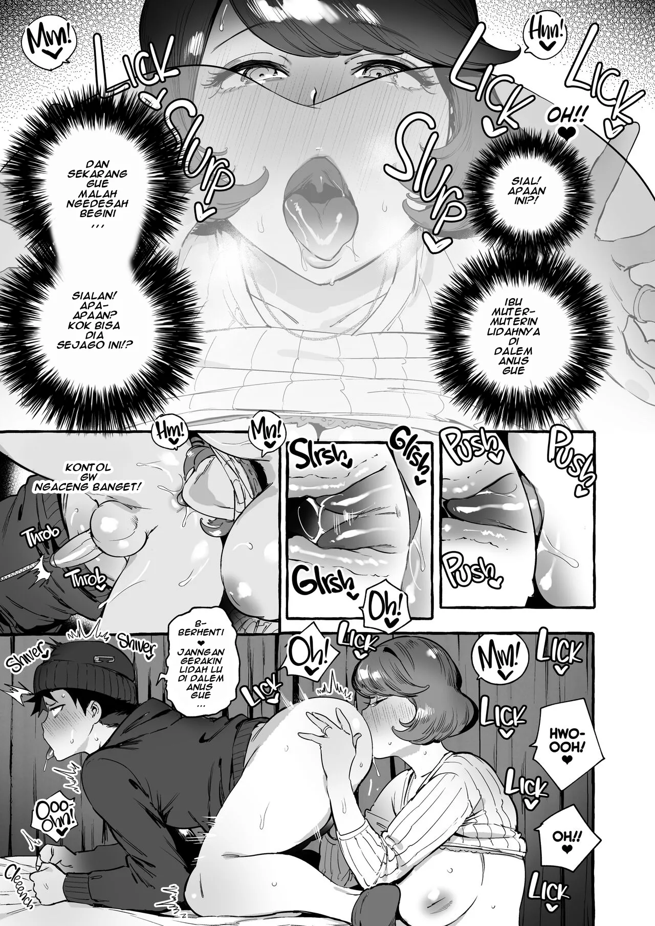 [Hibon (Itami)] Omae no Kaa-chan Kyokondashi Sourou!! |  [Indonesian] [Decensored] [Digital] Bildnummer 22