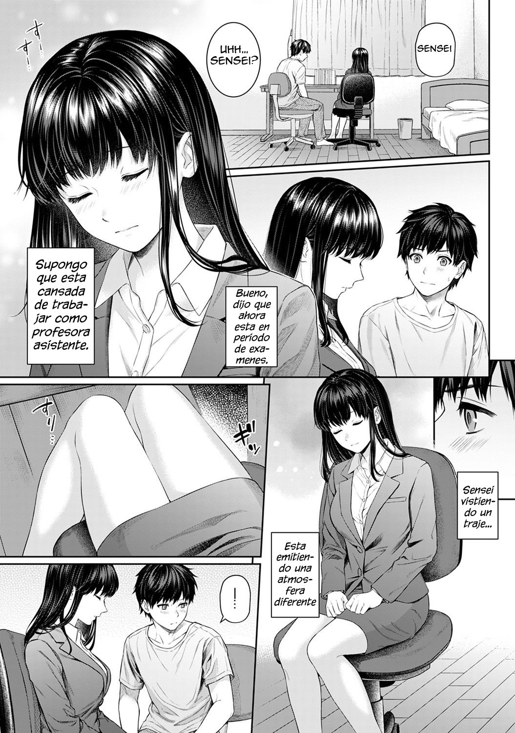 [Yuyama Chika] Sensei to Boku Ch. 4 (COMIC Ananga Ranga Vol. 42) [Spanish] [I AM THE WALRUS] 画像番号 3