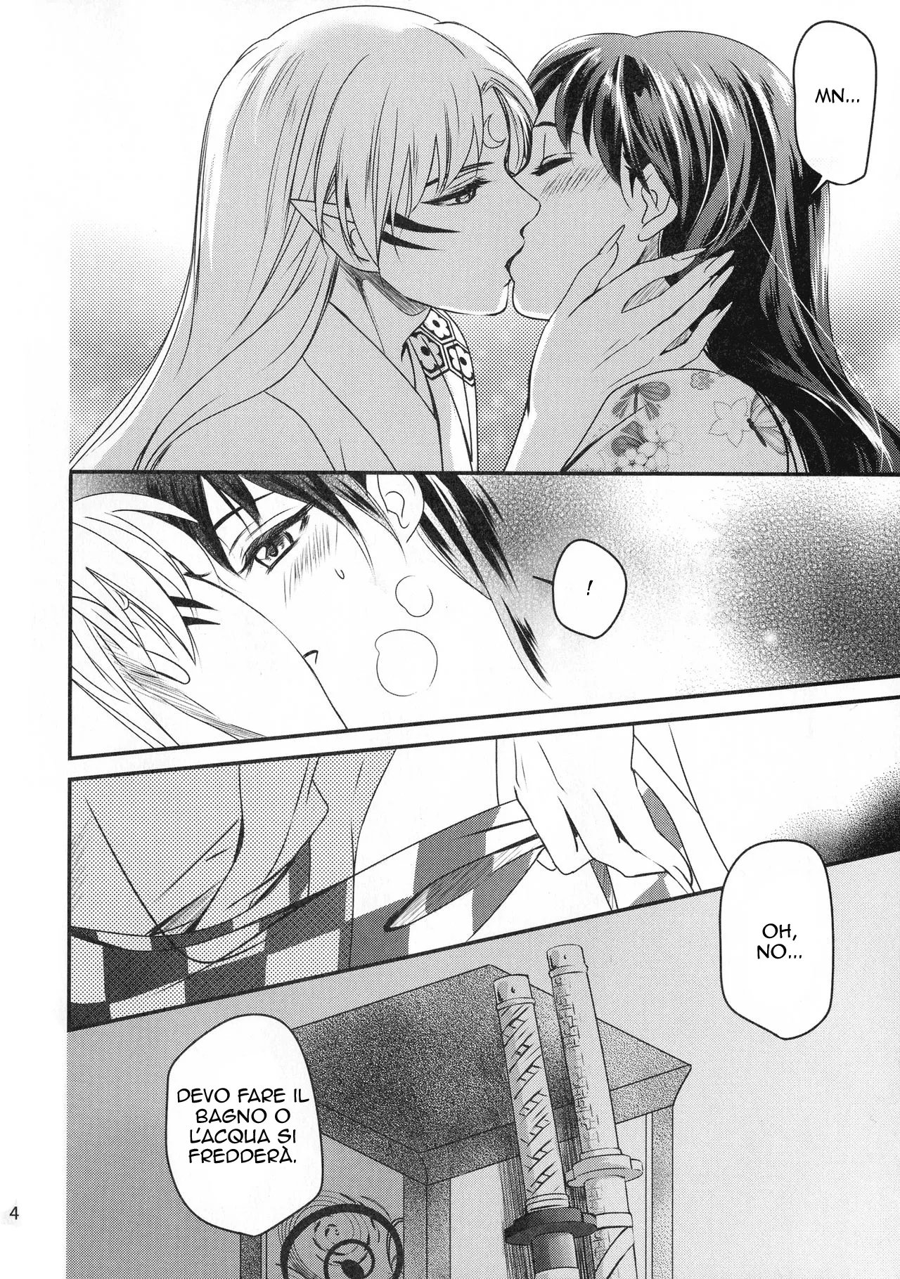 (HaruCC23) [Kasha (Umezo)] Koi Urara -Ge- | Intimo Amore (Inuyasha) [Italian] 이미지 번호 3