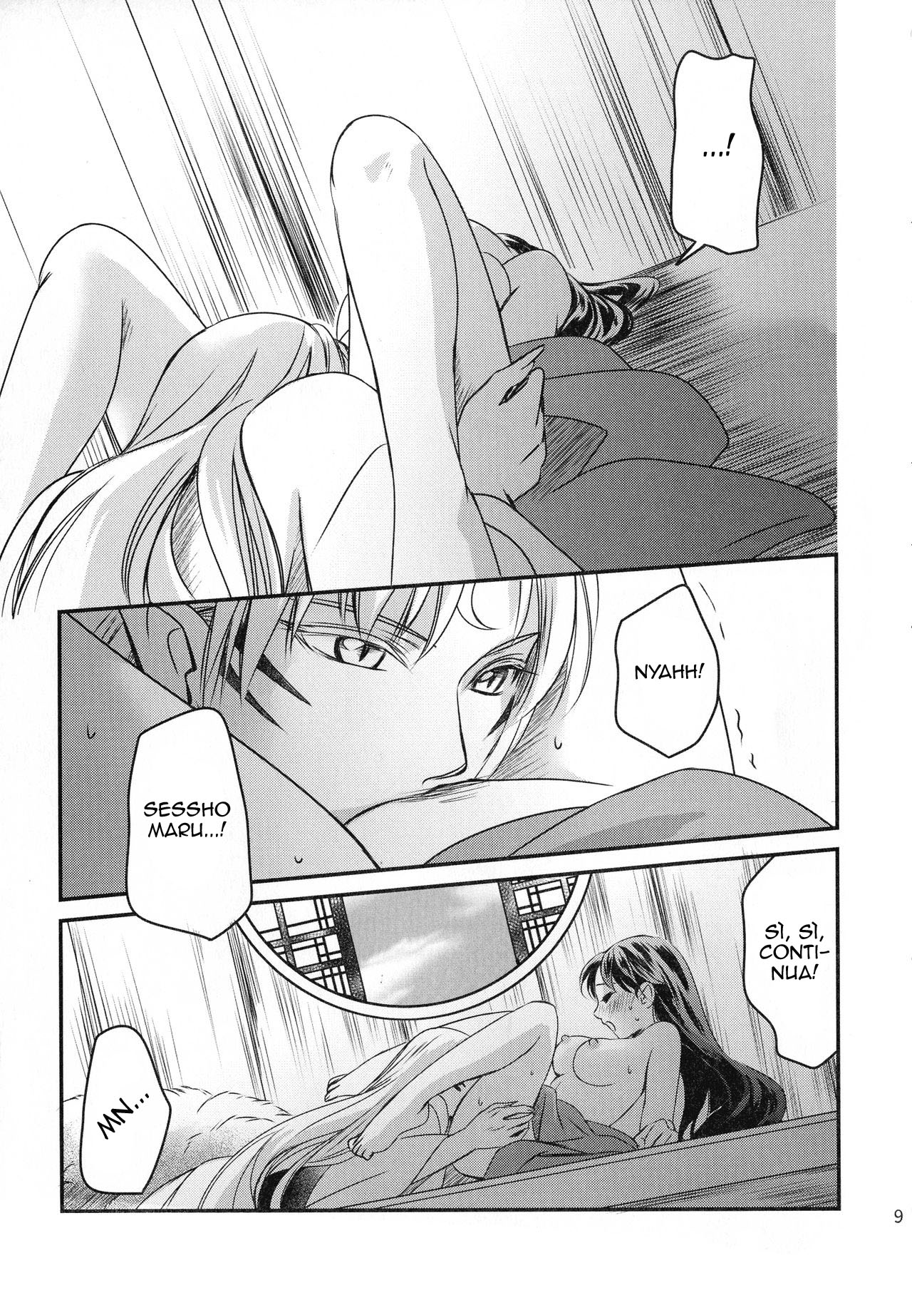 (HaruCC23) [Kasha (Umezo)] Koi Urara -Ge- | Intimo Amore (Inuyasha) [Italian] 이미지 번호 8