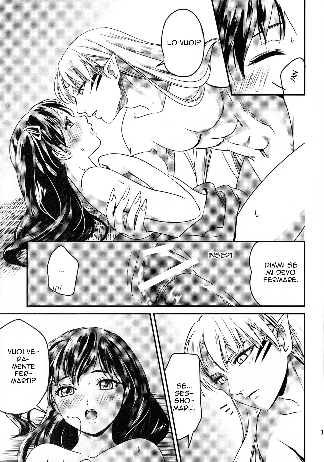 (HaruCC23) [Kasha (Umezo)] Koi Urara -Ge- | Intimo Amore (Inuyasha) [Italian] 이미지 번호 10