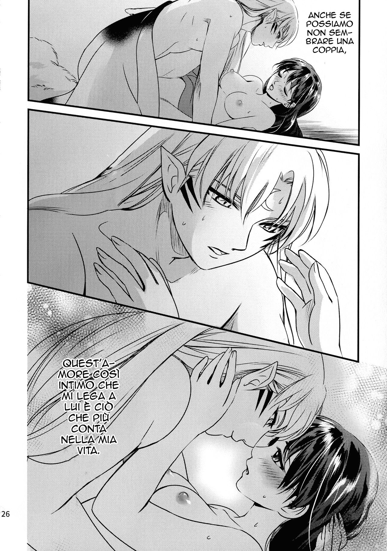 (HaruCC23) [Kasha (Umezo)] Koi Urara -Ge- | Intimo Amore (Inuyasha) [Italian] 이미지 번호 25