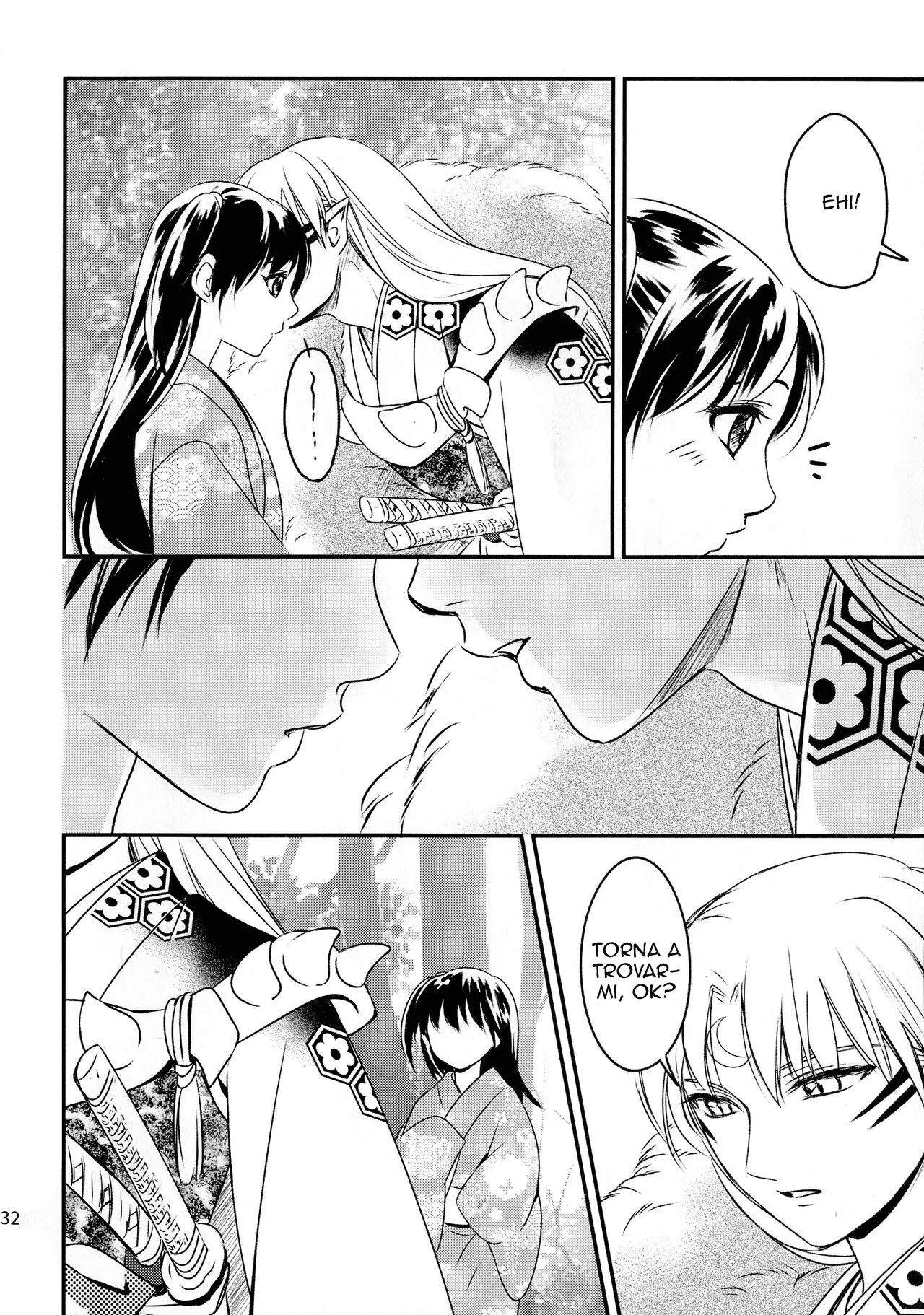 (HaruCC23) [Kasha (Umezo)] Koi Urara -Ge- | Intimo Amore (Inuyasha) [Italian] 이미지 번호 31