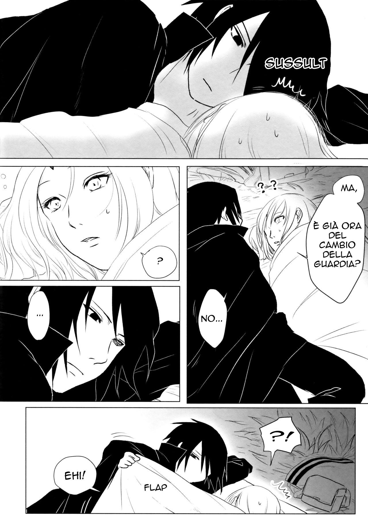 [Fujii-ya no sake-ben (Sake to ba)] Rakka ryūsui | L' Attesa Inattesa (Naruto) [Italian] 图片编号 5