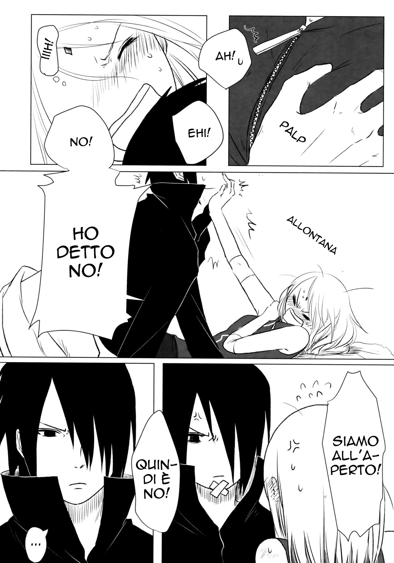 [Fujii-ya no sake-ben (Sake to ba)] Rakka ryūsui | L' Attesa Inattesa (Naruto) [Italian] 图片编号 7