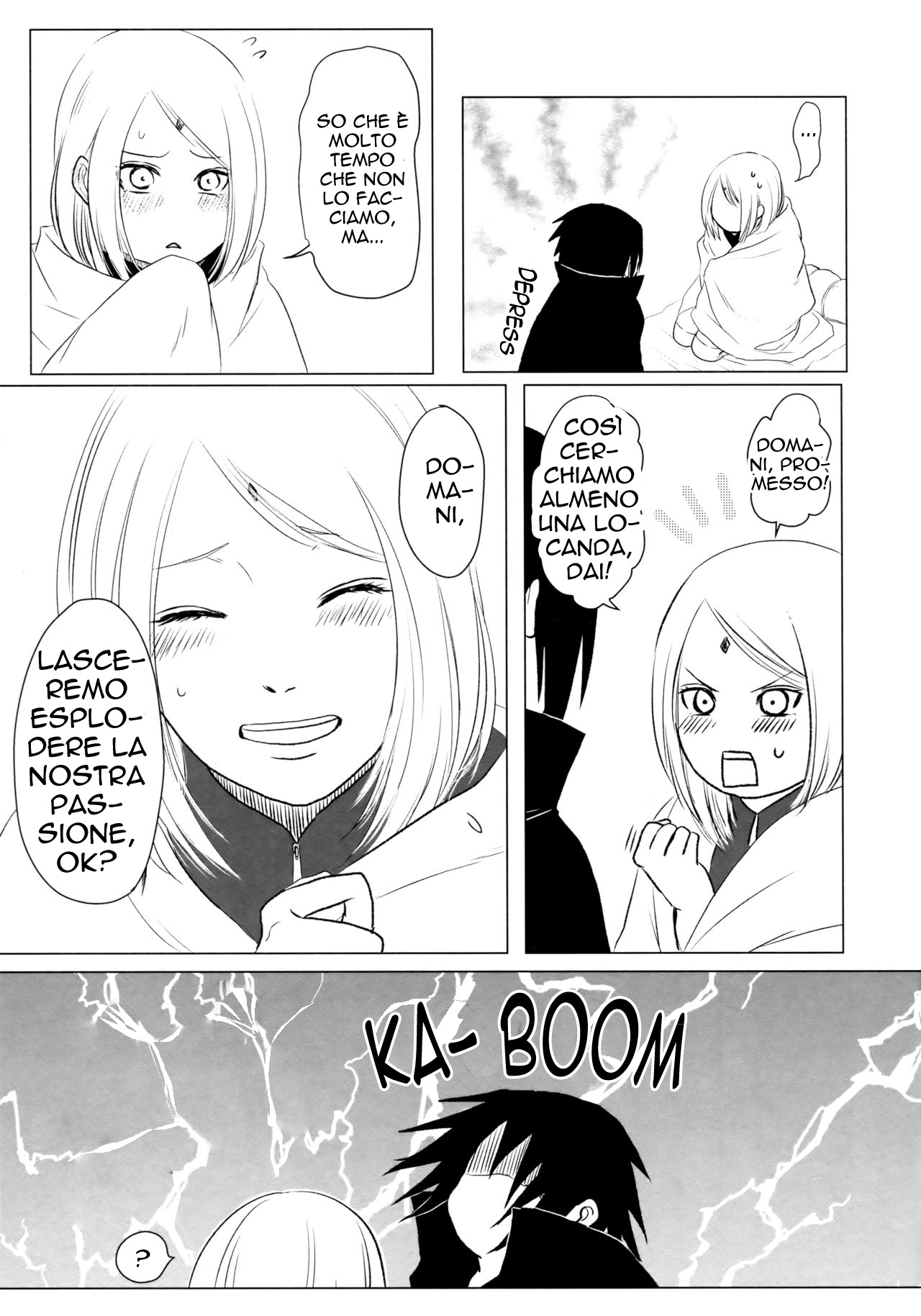 [Fujii-ya no sake-ben (Sake to ba)] Rakka ryūsui | L' Attesa Inattesa (Naruto) [Italian] 图片编号 8