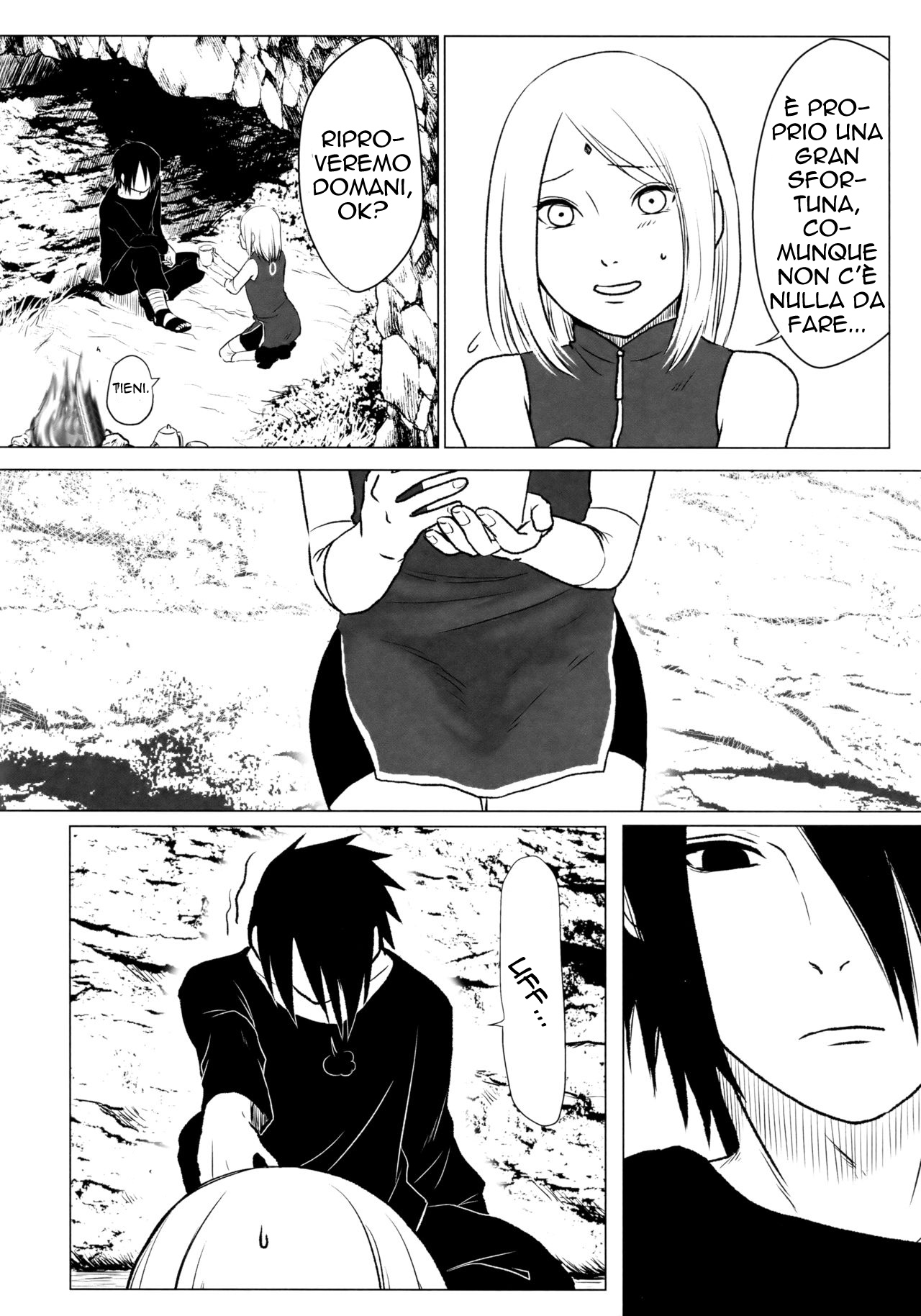 [Fujii-ya no sake-ben (Sake to ba)] Rakka ryūsui | L' Attesa Inattesa (Naruto) [Italian] 图片编号 11