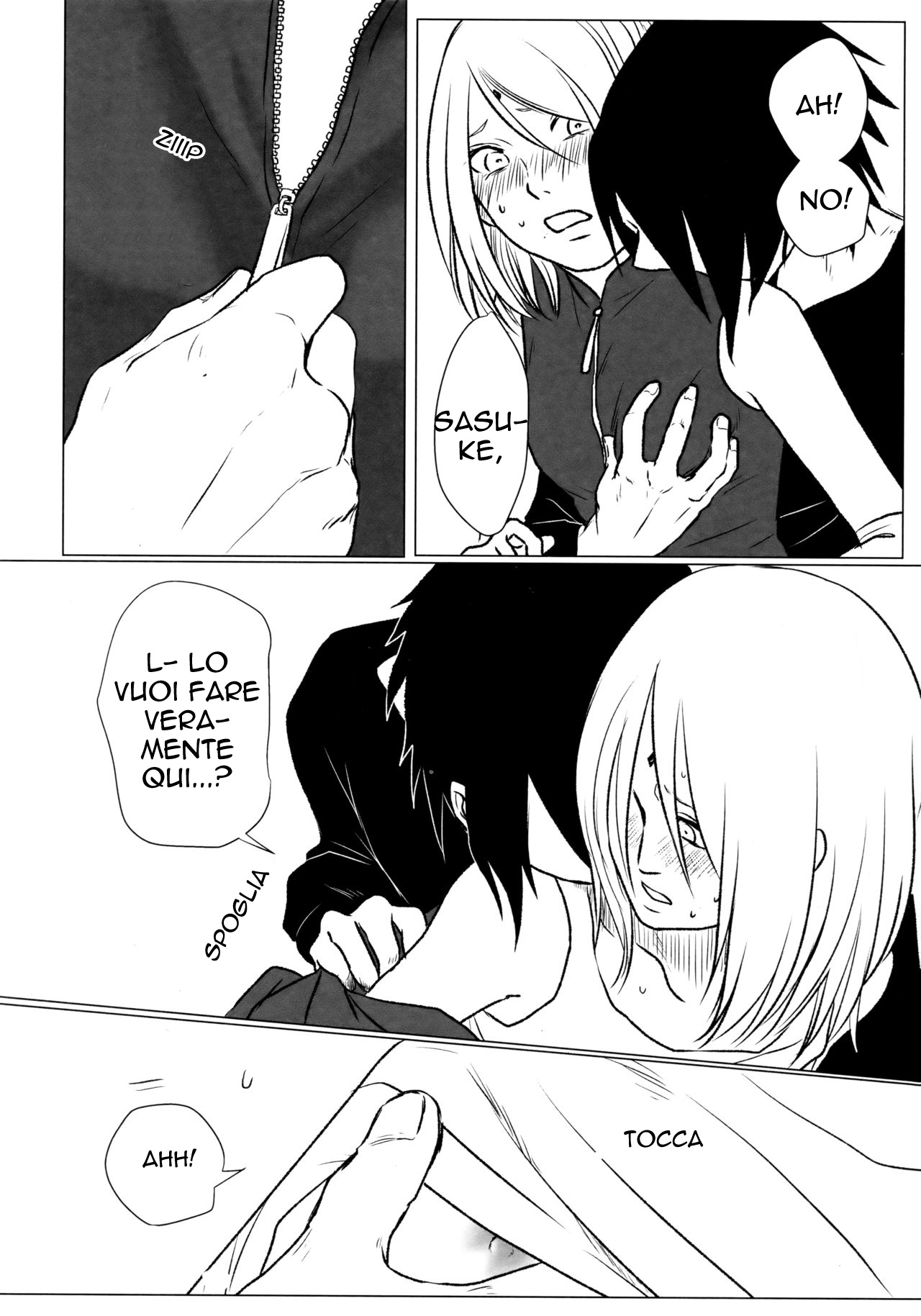 [Fujii-ya no sake-ben (Sake to ba)] Rakka ryūsui | L' Attesa Inattesa (Naruto) [Italian] 图片编号 15