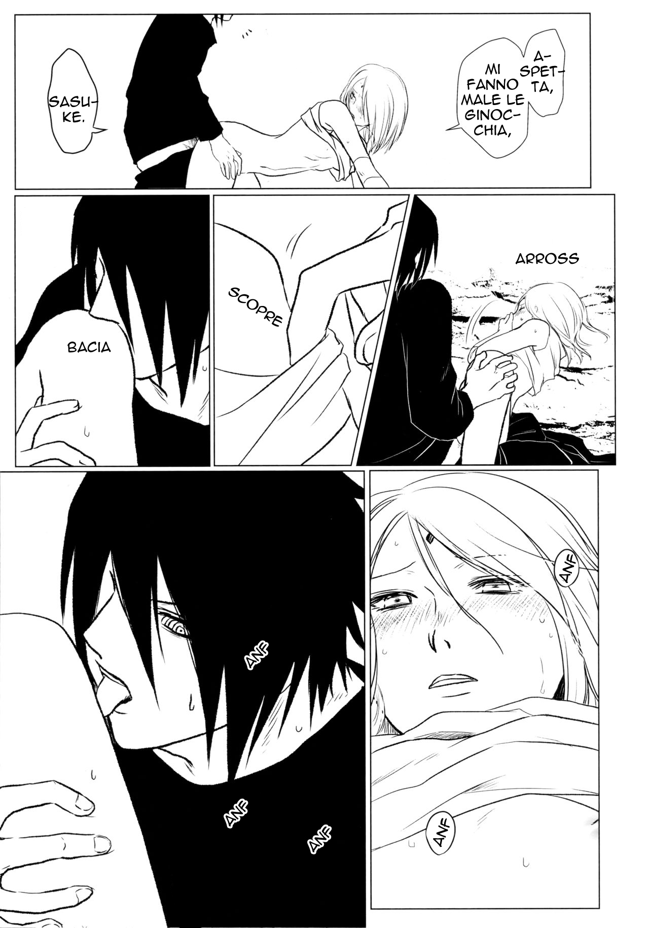 [Fujii-ya no sake-ben (Sake to ba)] Rakka ryūsui | L' Attesa Inattesa (Naruto) [Italian] 图片编号 24