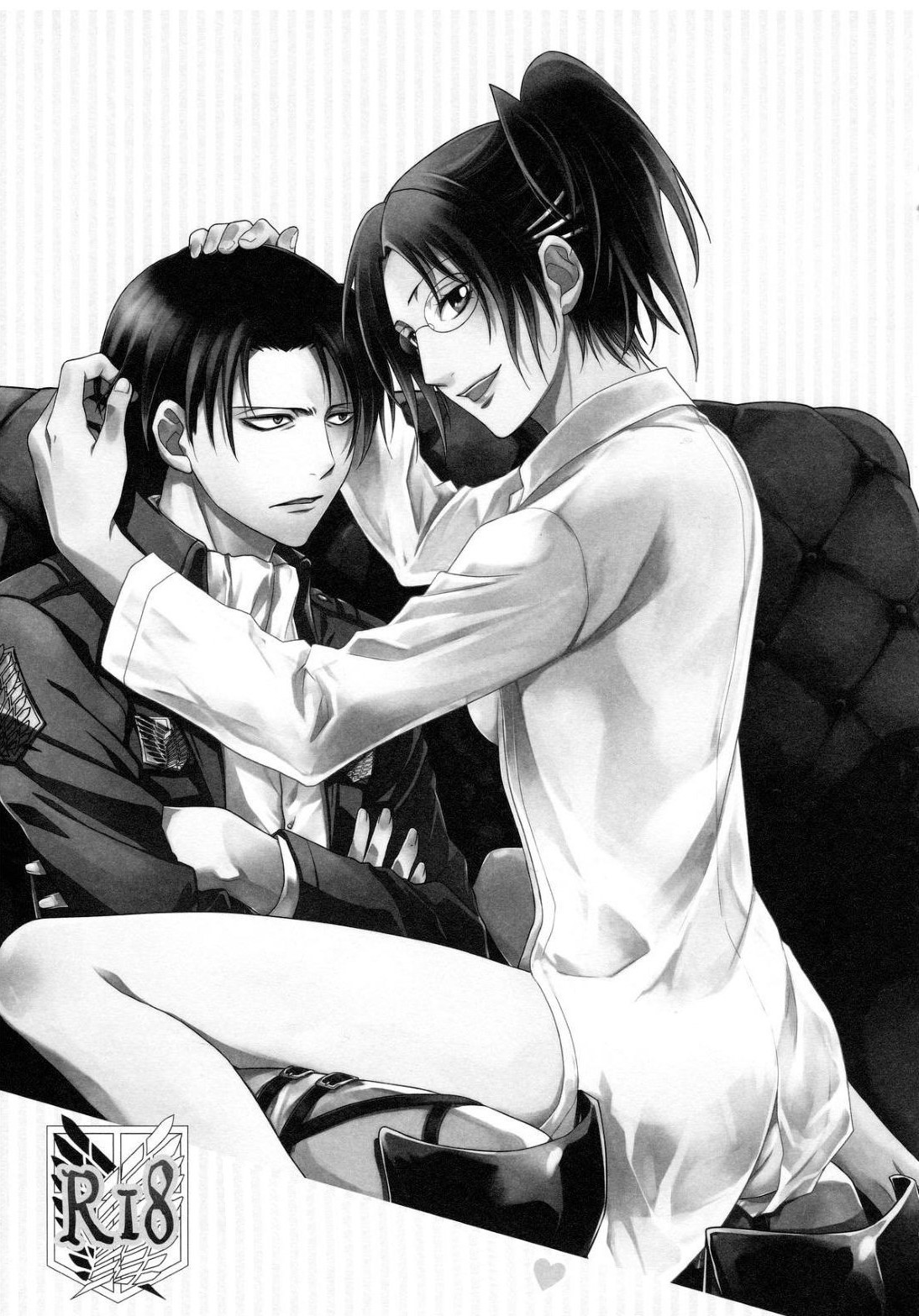 (SPARK8) [RIX (Mamiya)] Aitsu no Rittai Kidou | La Sua Attrezzatura 3D (Shingeki no Kyojin) [Italian] imagen número 3