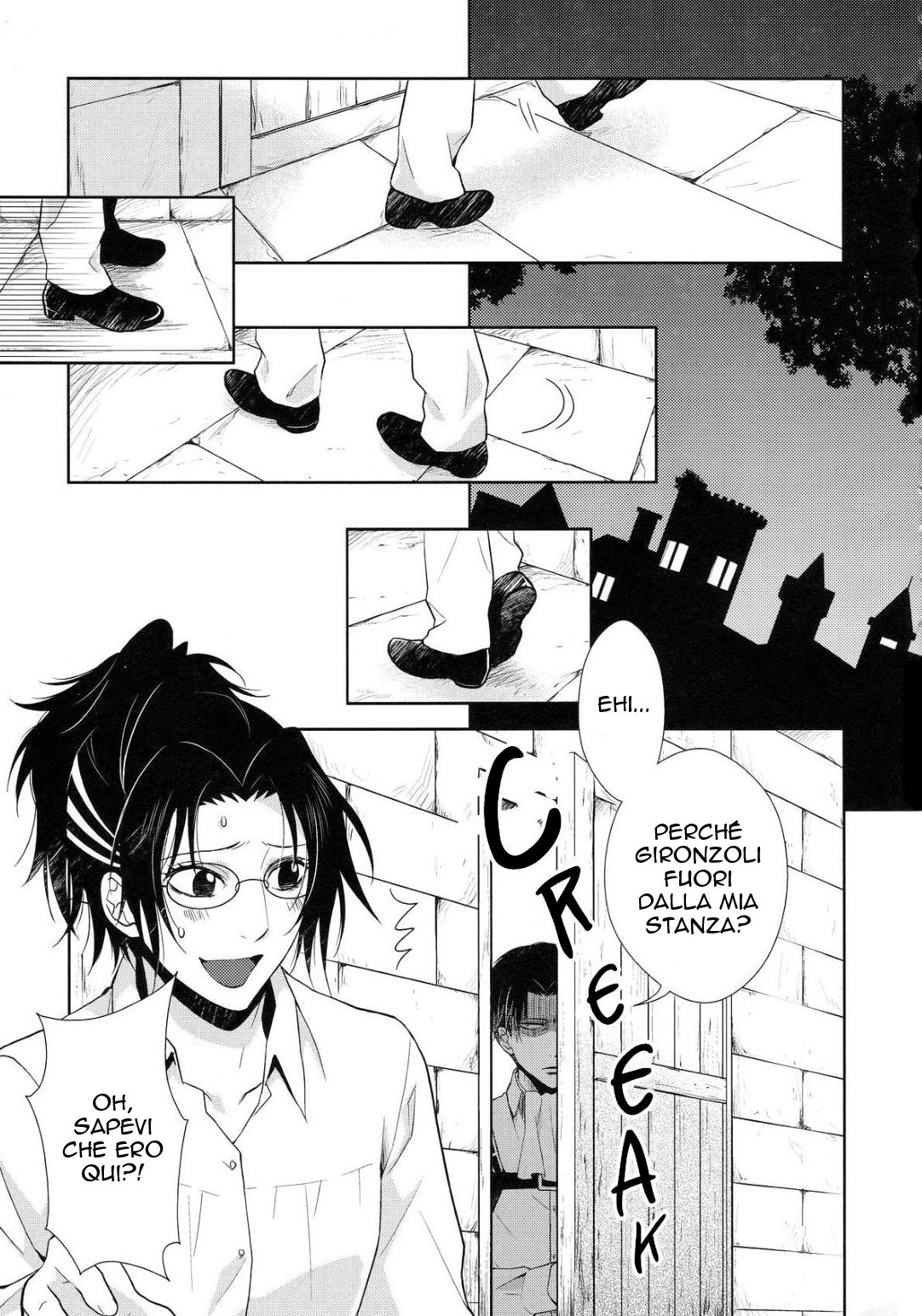 (SPARK8) [RIX (Mamiya)] Aitsu no Rittai Kidou | La Sua Attrezzatura 3D (Shingeki no Kyojin) [Italian] imagen número 5