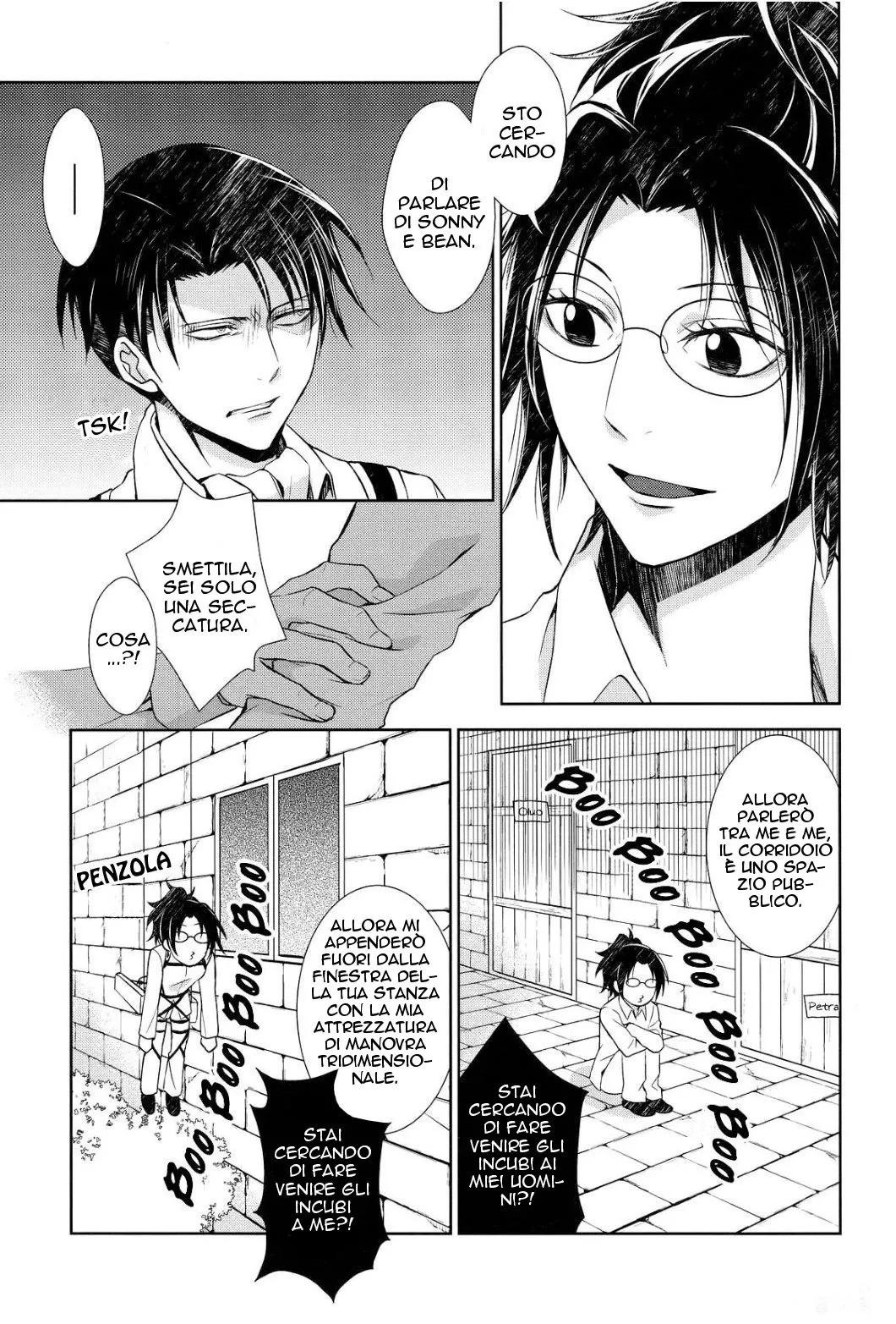 (SPARK8) [RIX (Mamiya)] Aitsu no Rittai Kidou | La Sua Attrezzatura 3D (Shingeki no Kyojin) [Italian] imagen número 11