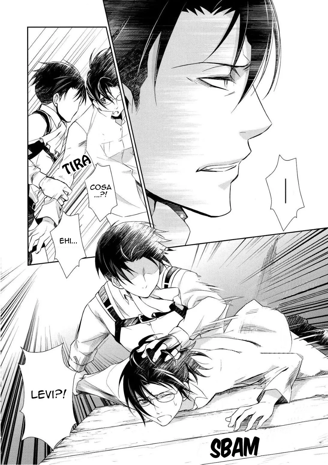 (SPARK8) [RIX (Mamiya)] Aitsu no Rittai Kidou | La Sua Attrezzatura 3D (Shingeki no Kyojin) [Italian] imagen número 12