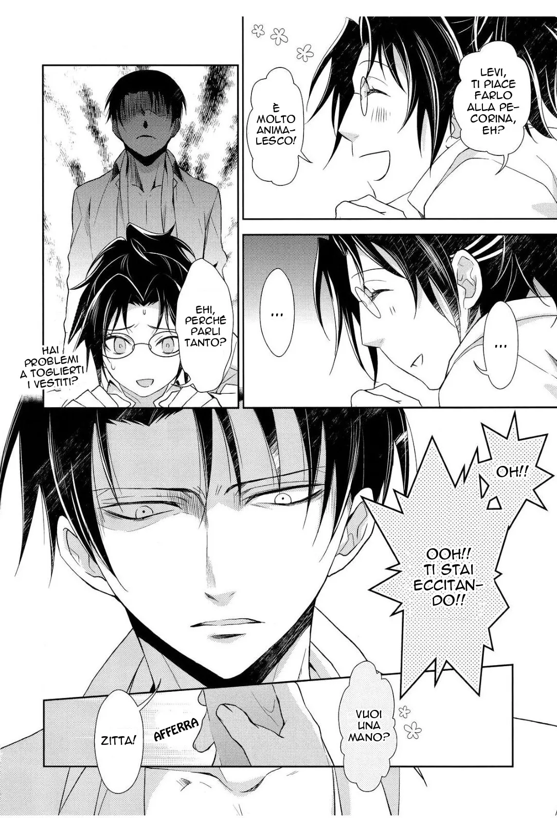 (SPARK8) [RIX (Mamiya)] Aitsu no Rittai Kidou | La Sua Attrezzatura 3D (Shingeki no Kyojin) [Italian] imagen número 14