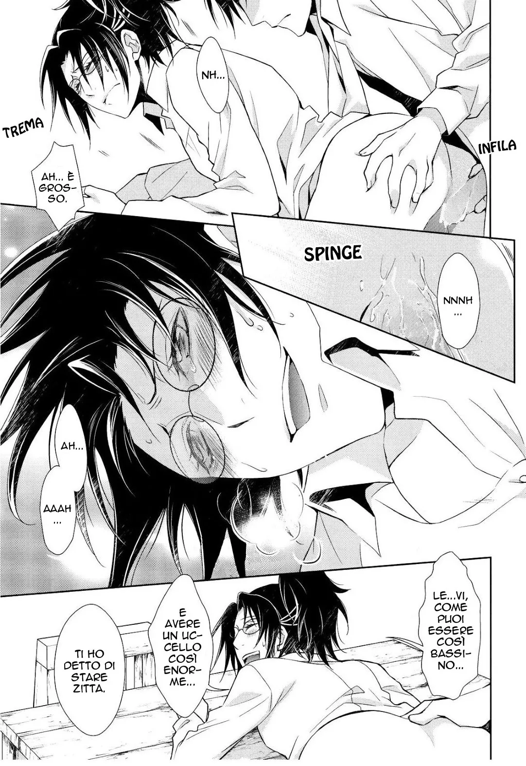 (SPARK8) [RIX (Mamiya)] Aitsu no Rittai Kidou | La Sua Attrezzatura 3D (Shingeki no Kyojin) [Italian] imagen número 15