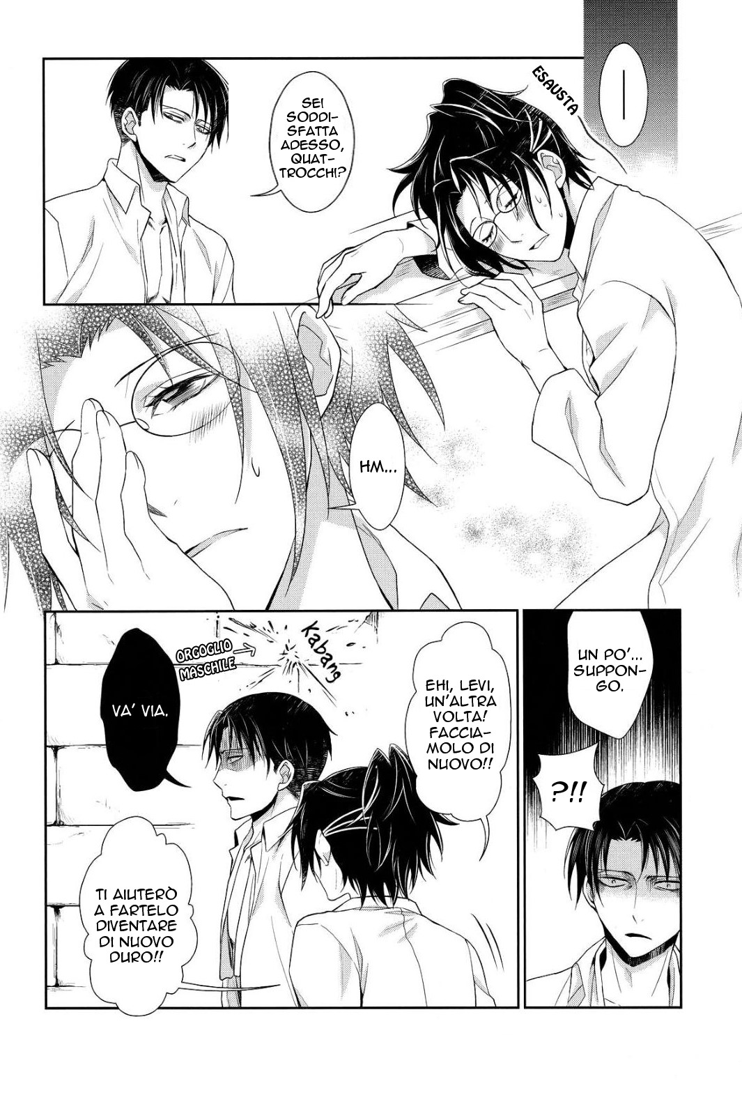 (SPARK8) [RIX (Mamiya)] Aitsu no Rittai Kidou | La Sua Attrezzatura 3D (Shingeki no Kyojin) [Italian] imagen número 18