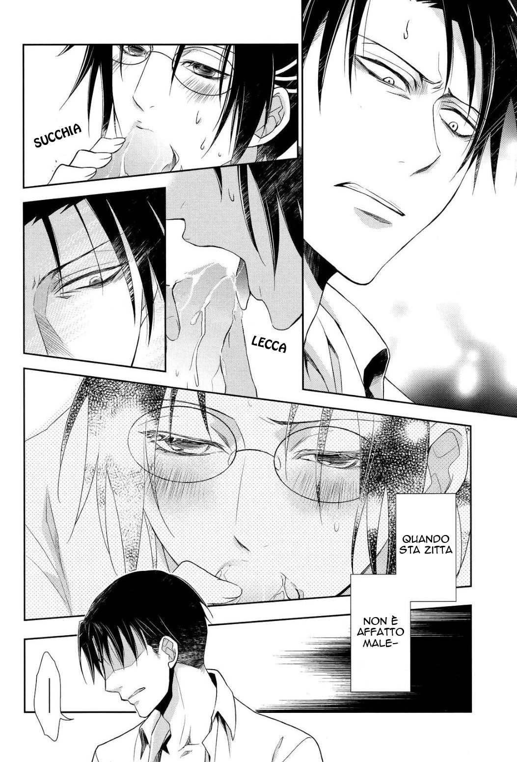 (SPARK8) [RIX (Mamiya)] Aitsu no Rittai Kidou | La Sua Attrezzatura 3D (Shingeki no Kyojin) [Italian] imagen número 20