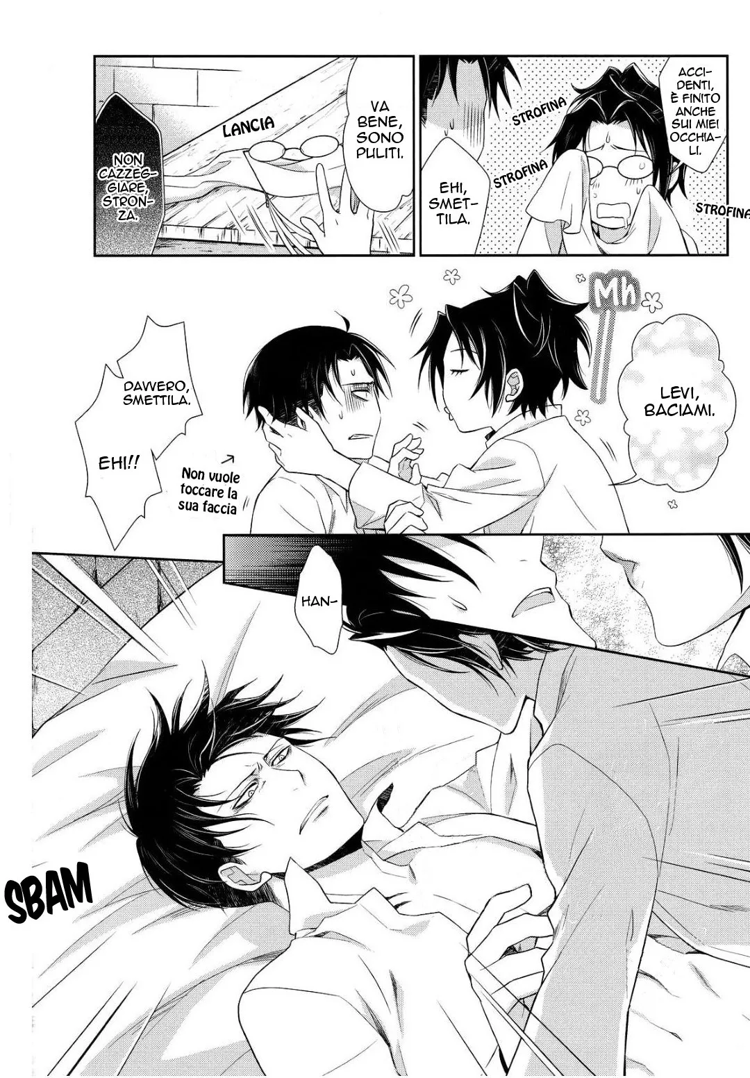 (SPARK8) [RIX (Mamiya)] Aitsu no Rittai Kidou | La Sua Attrezzatura 3D (Shingeki no Kyojin) [Italian] imagen número 22