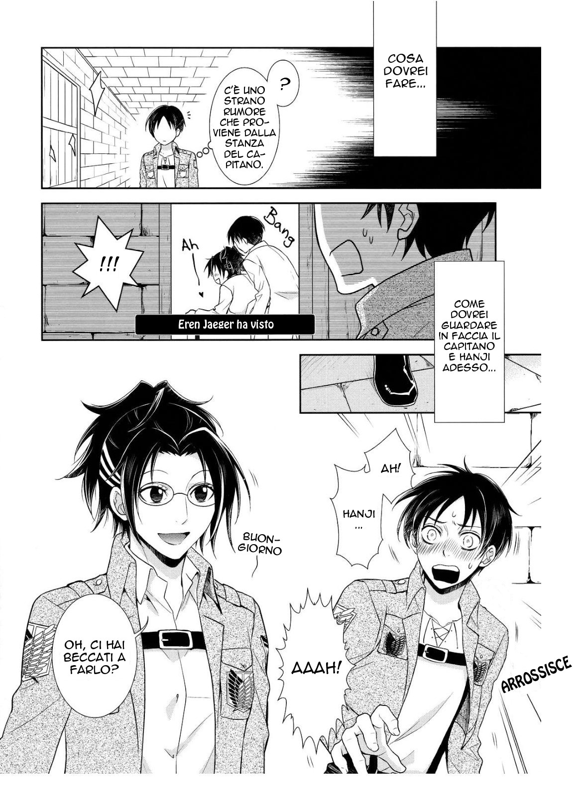 (SPARK8) [RIX (Mamiya)] Aitsu no Rittai Kidou | La Sua Attrezzatura 3D (Shingeki no Kyojin) [Italian] imagen número 28