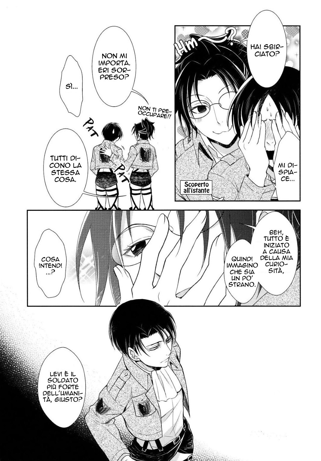 (SPARK8) [RIX (Mamiya)] Aitsu no Rittai Kidou | La Sua Attrezzatura 3D (Shingeki no Kyojin) [Italian] imagen número 29