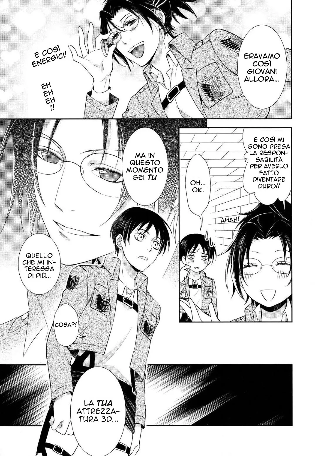 (SPARK8) [RIX (Mamiya)] Aitsu no Rittai Kidou | La Sua Attrezzatura 3D (Shingeki no Kyojin) [Italian] imagen número 31