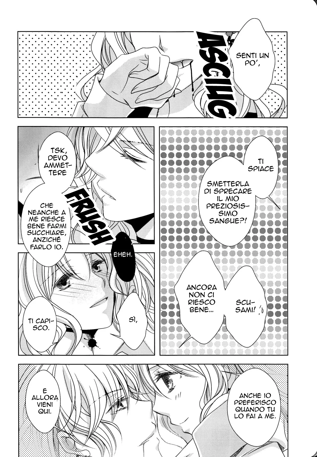 (C86) [GH (Kiri)] How to Blood | Morso (DIABOLIK LOVERS) [Italian] image number 14