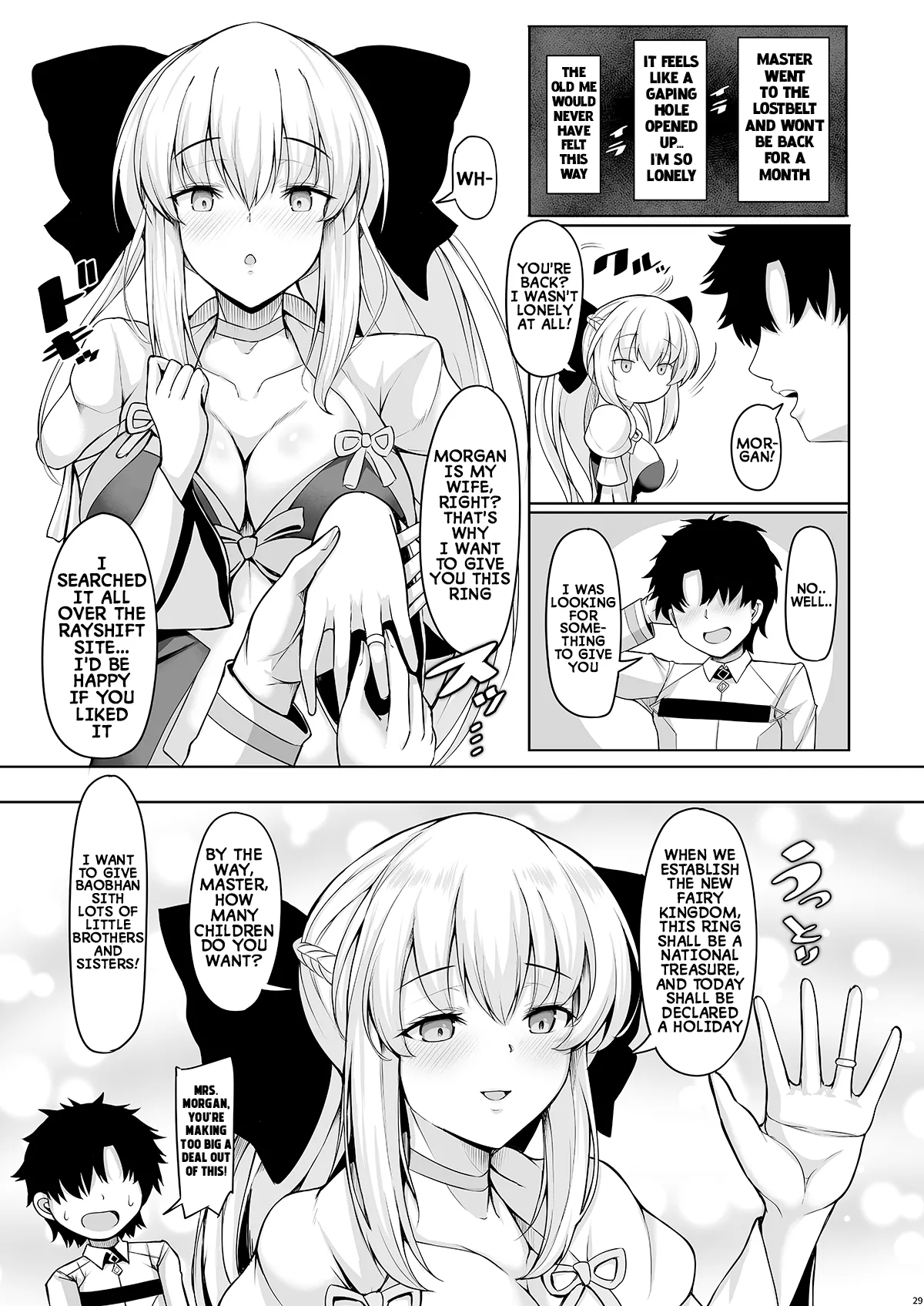 [Rocket Chousashitsu (Koza)] Joou Heika wa Boku no Oku-san | The Queen is my Wife (Fate/Grand Order) [English] [Digital] numero di immagine  28