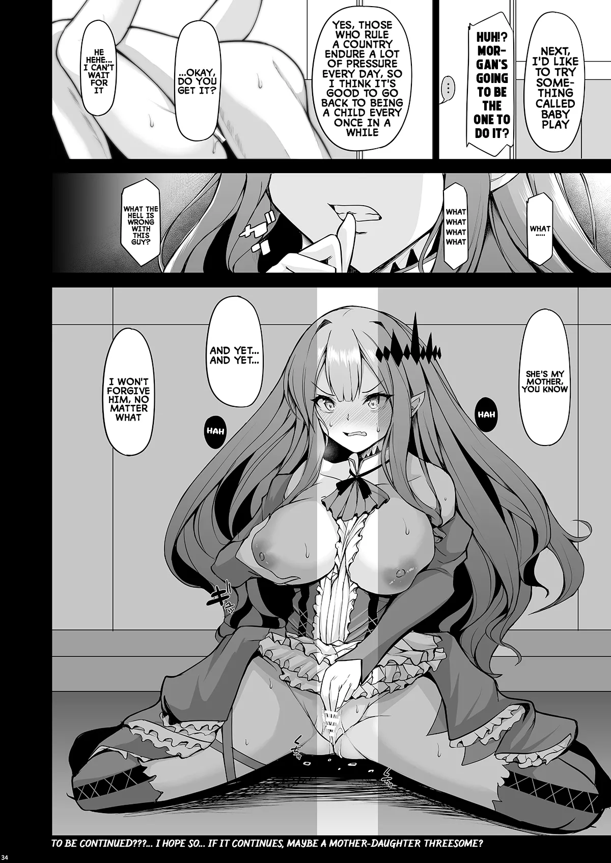 [Rocket Chousashitsu (Koza)] Joou Heika wa Boku no Oku-san | The Queen is my Wife (Fate/Grand Order) [English] [Digital] numero di immagine  33