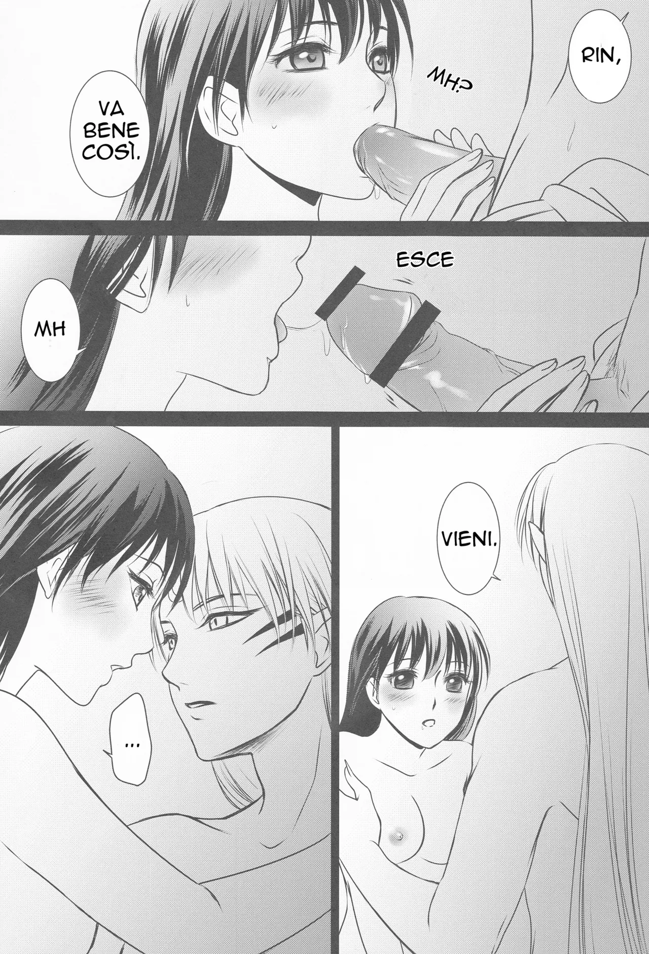 (SUPER25) [Kasha (Umezo)] Tobari | Sipario (Inuyasha) [Italian] image number 5