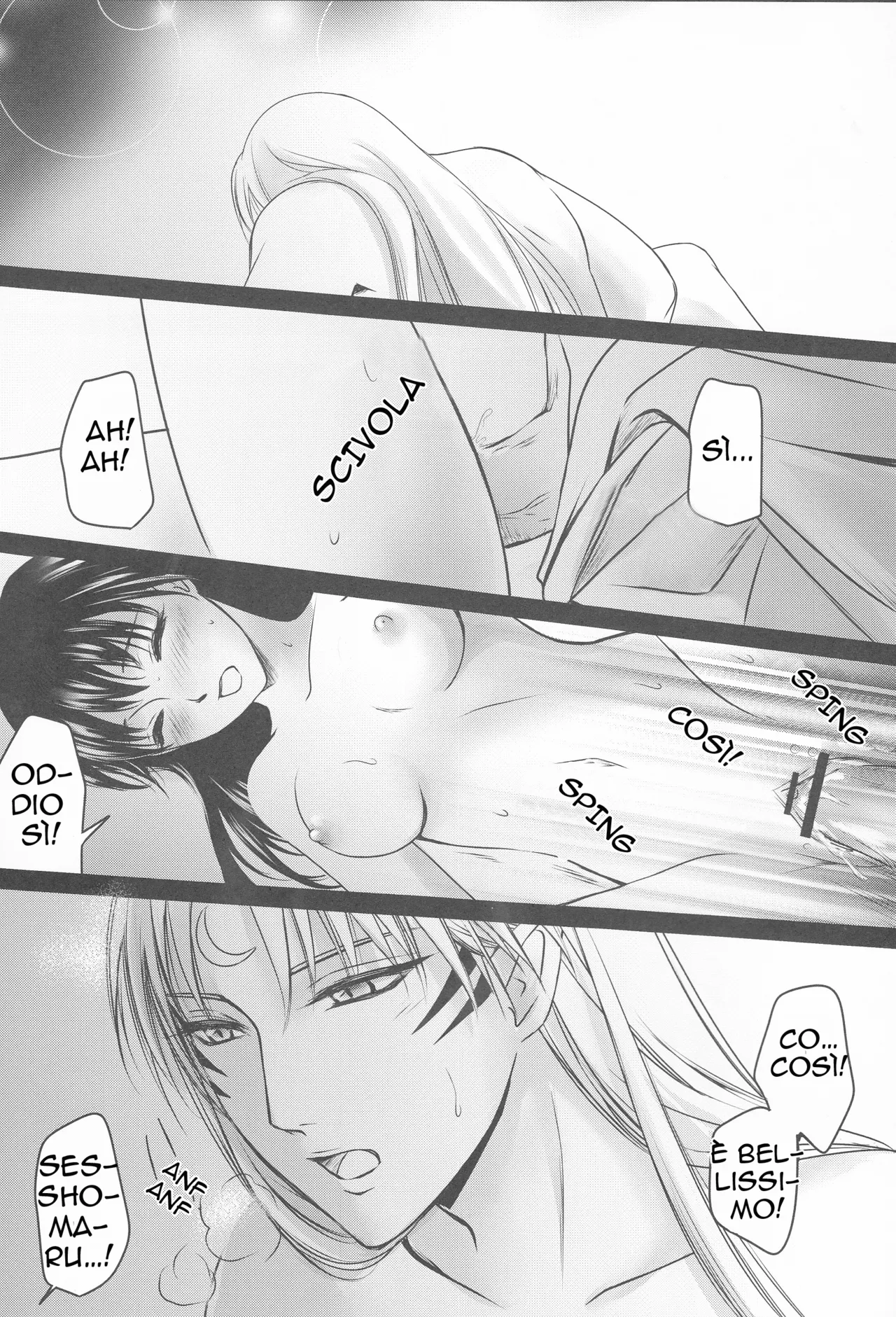 (SUPER25) [Kasha (Umezo)] Tobari | Sipario (Inuyasha) [Italian] image number 7