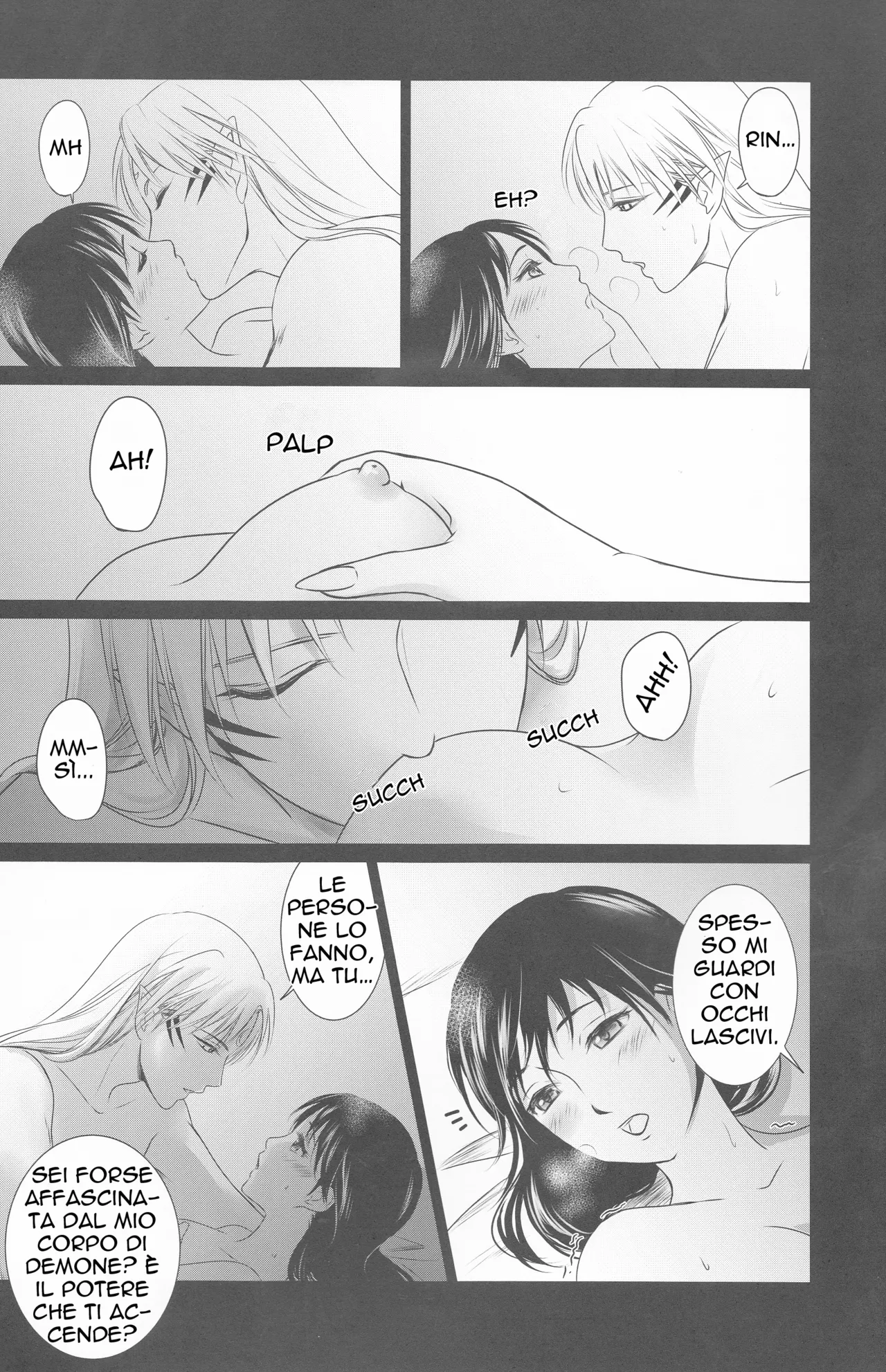 (SUPER25) [Kasha (Umezo)] Tobari | Sipario (Inuyasha) [Italian] image number 8