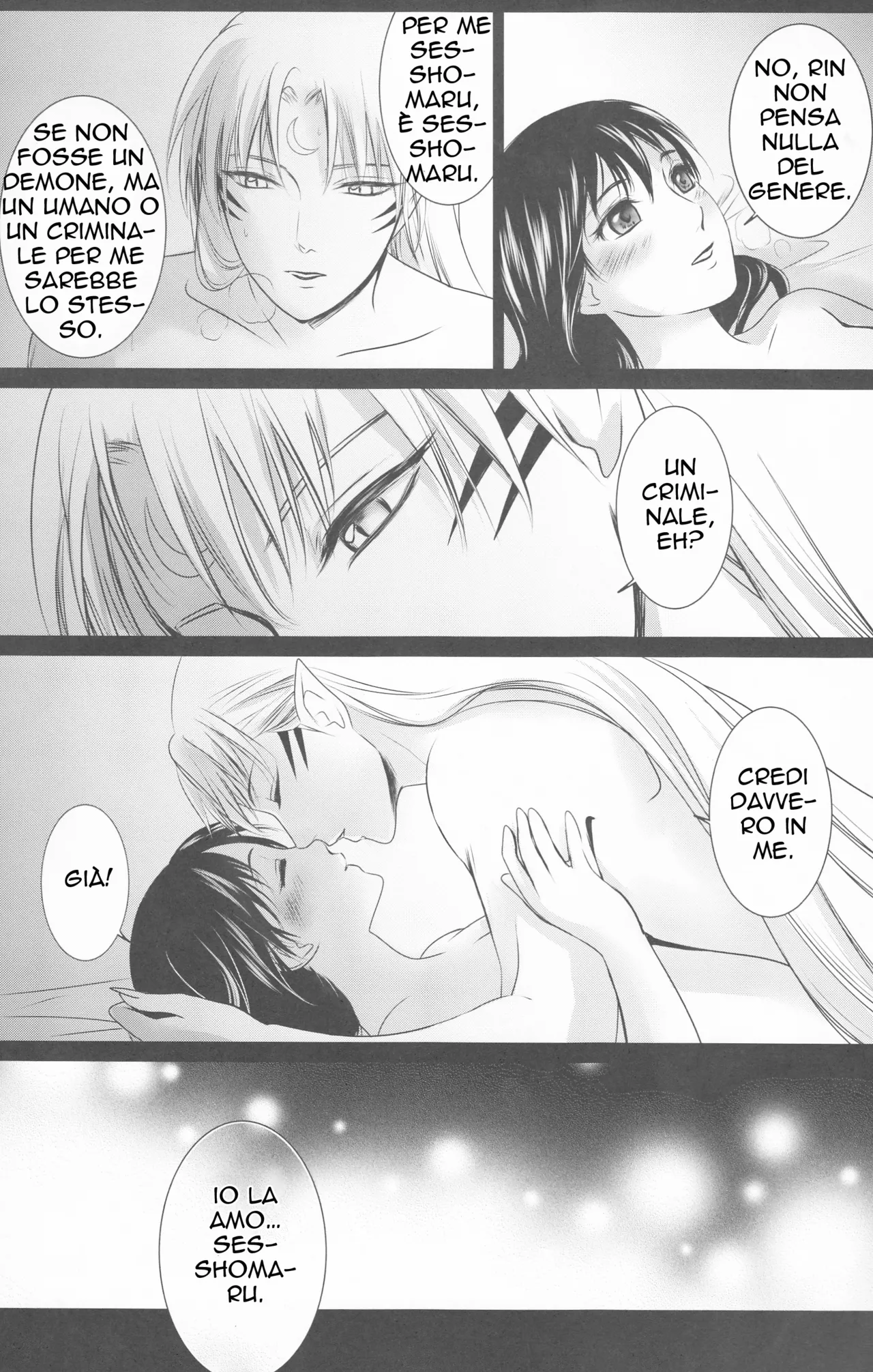 (SUPER25) [Kasha (Umezo)] Tobari | Sipario (Inuyasha) [Italian] image number 9