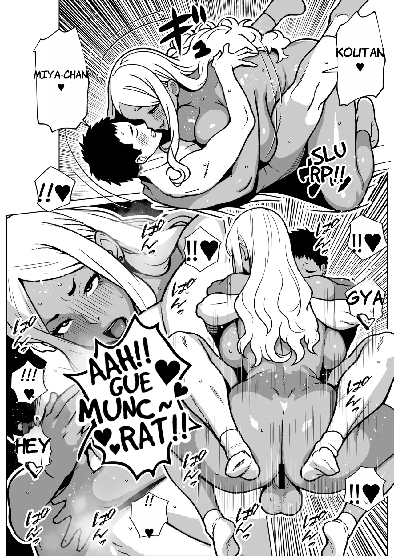 [bekobeko] Otonari-san wa Futanari Kuro Gal - Tetangga ku Ternyata Futanari Seksi Berkulit Hitam! [Indonesia] 画像番号 34