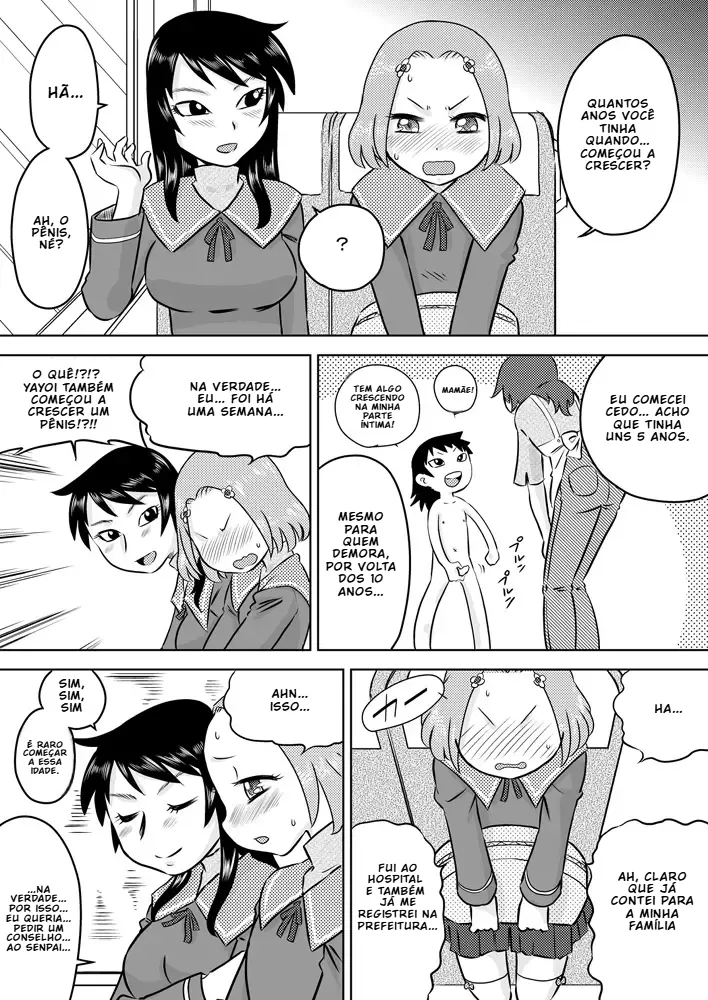 [7ten paoki] Minha Primeira Masturbação Futanari [Portuguese-BR] [BLACKSUB] imagen número 3