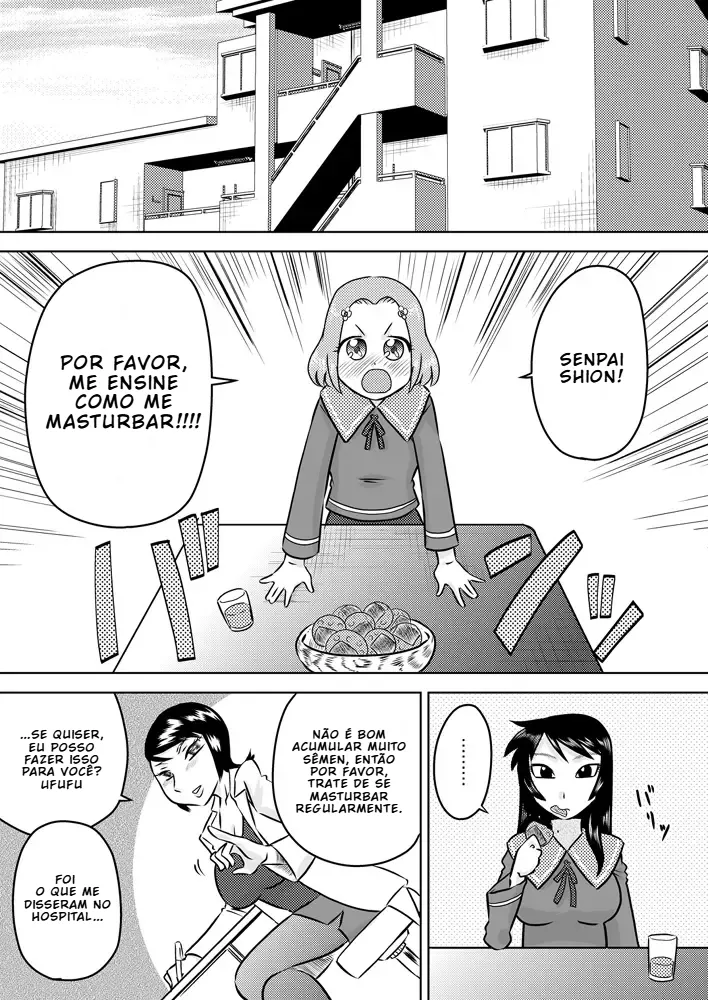 [7ten paoki] Minha Primeira Masturbação Futanari [Portuguese-BR] [BLACKSUB] imagen número 4