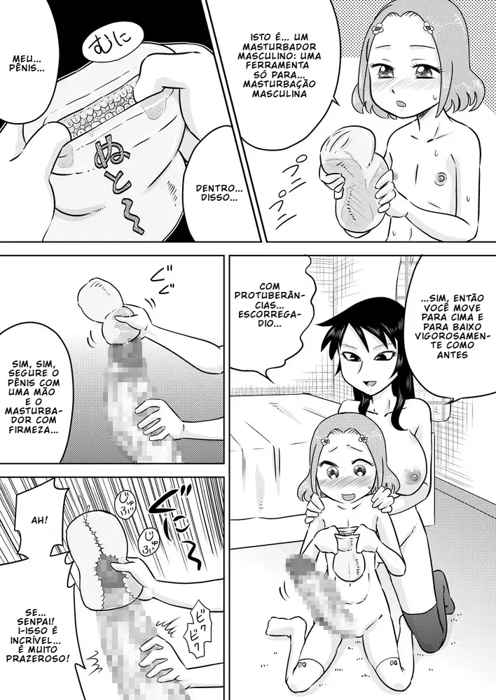 [7ten paoki] Minha Primeira Masturbação Futanari [Portuguese-BR] [BLACKSUB] imagen número 17