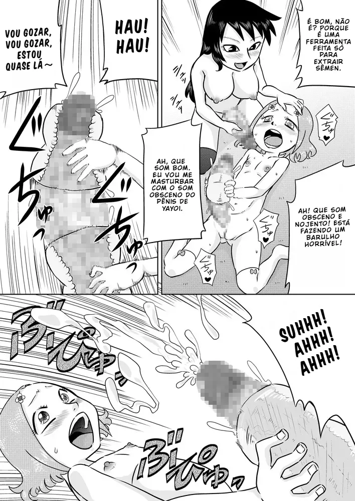 [7ten paoki] Minha Primeira Masturbação Futanari [Portuguese-BR] [BLACKSUB] imagen número 19