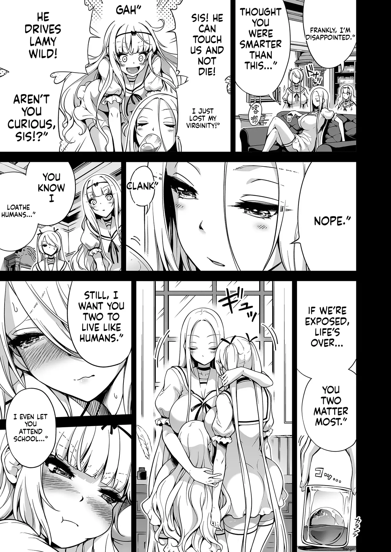 Hands-On Draining with Three Succubus Sisters 3 image number 8