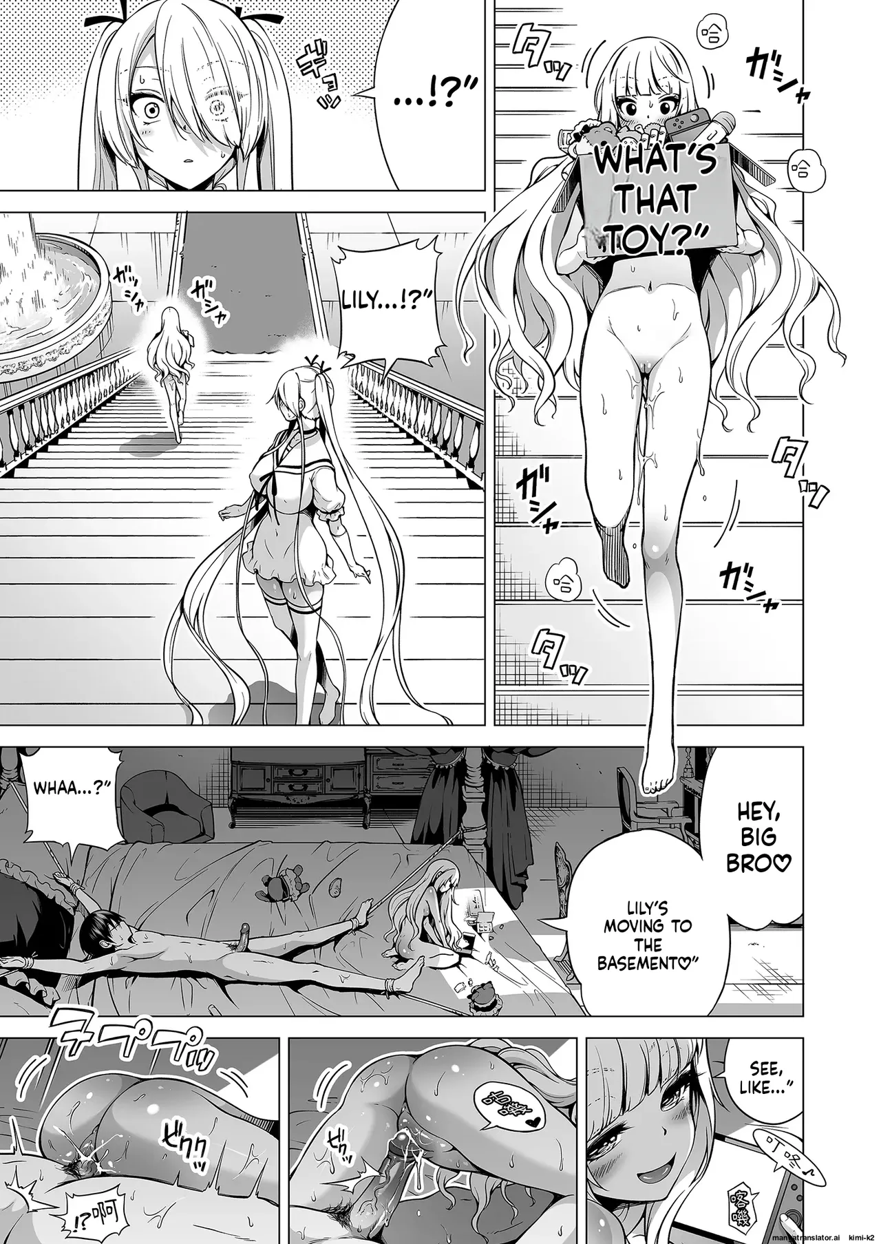 Hands-On Draining with Three Succubus Sisters 3 image number 20