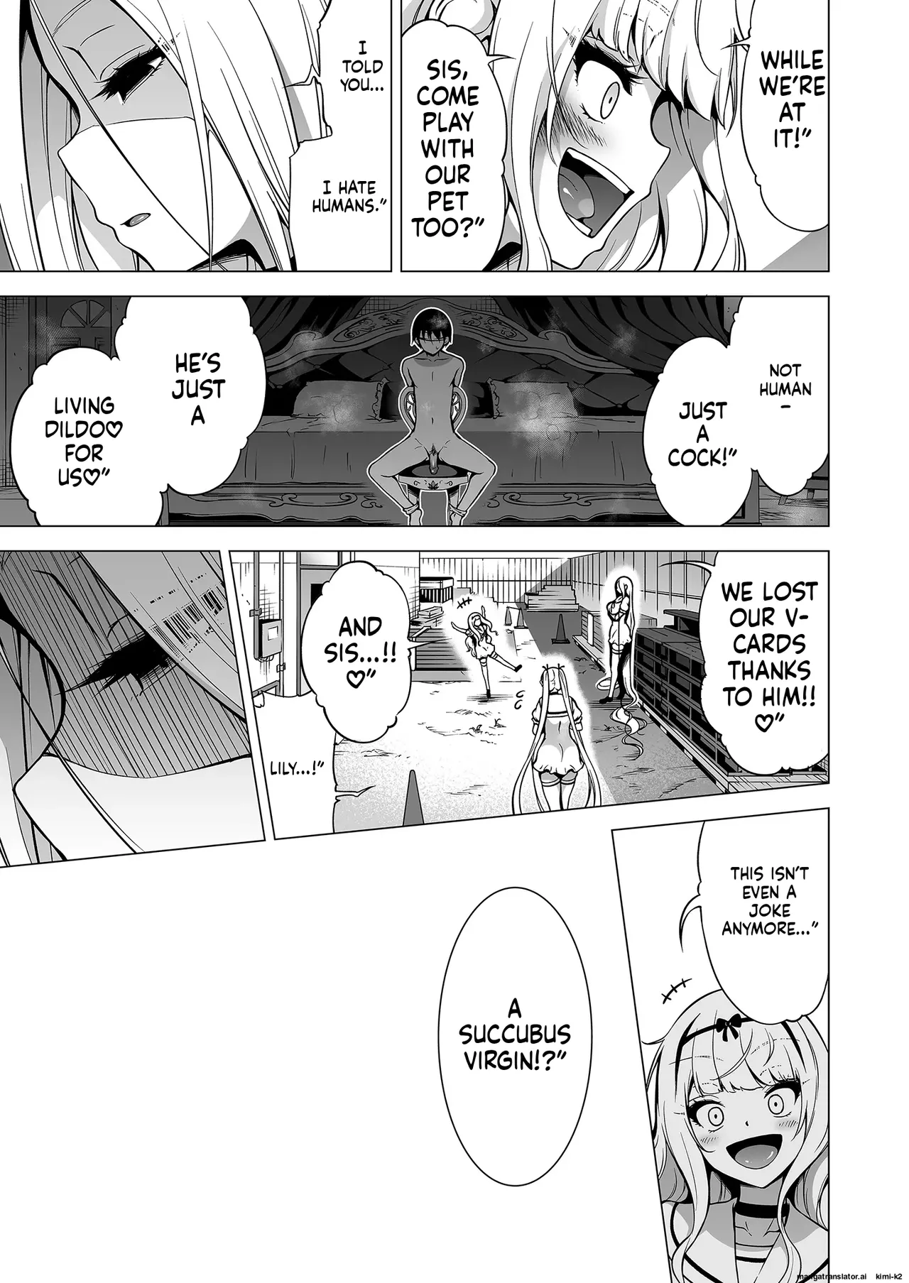 Hands-On Draining with Three Succubus Sisters 3 image number 86