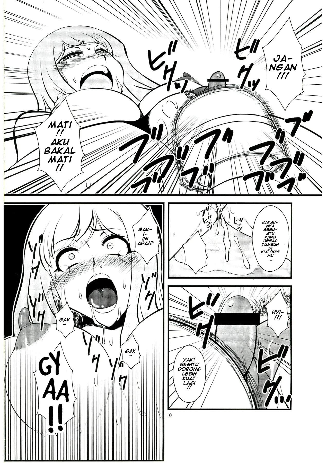 (C83) [Hanjuku Yude Tamago (Canadazin)] Futanari Tsuma Nanako - Nanako si Istri Futanari [Indoneisa] Bildnummer 9