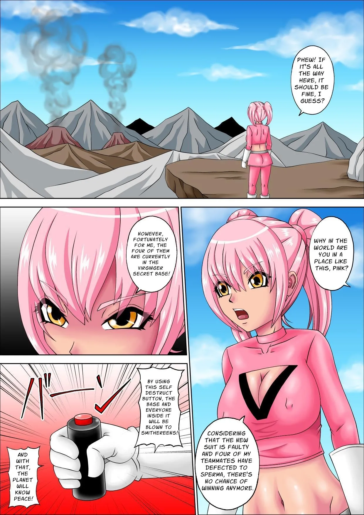 [Pyramid House] Maiden Rangers Virginger 5 ~ The Traitor, Pink, Completely Falls to Evil!~ изображение № 6