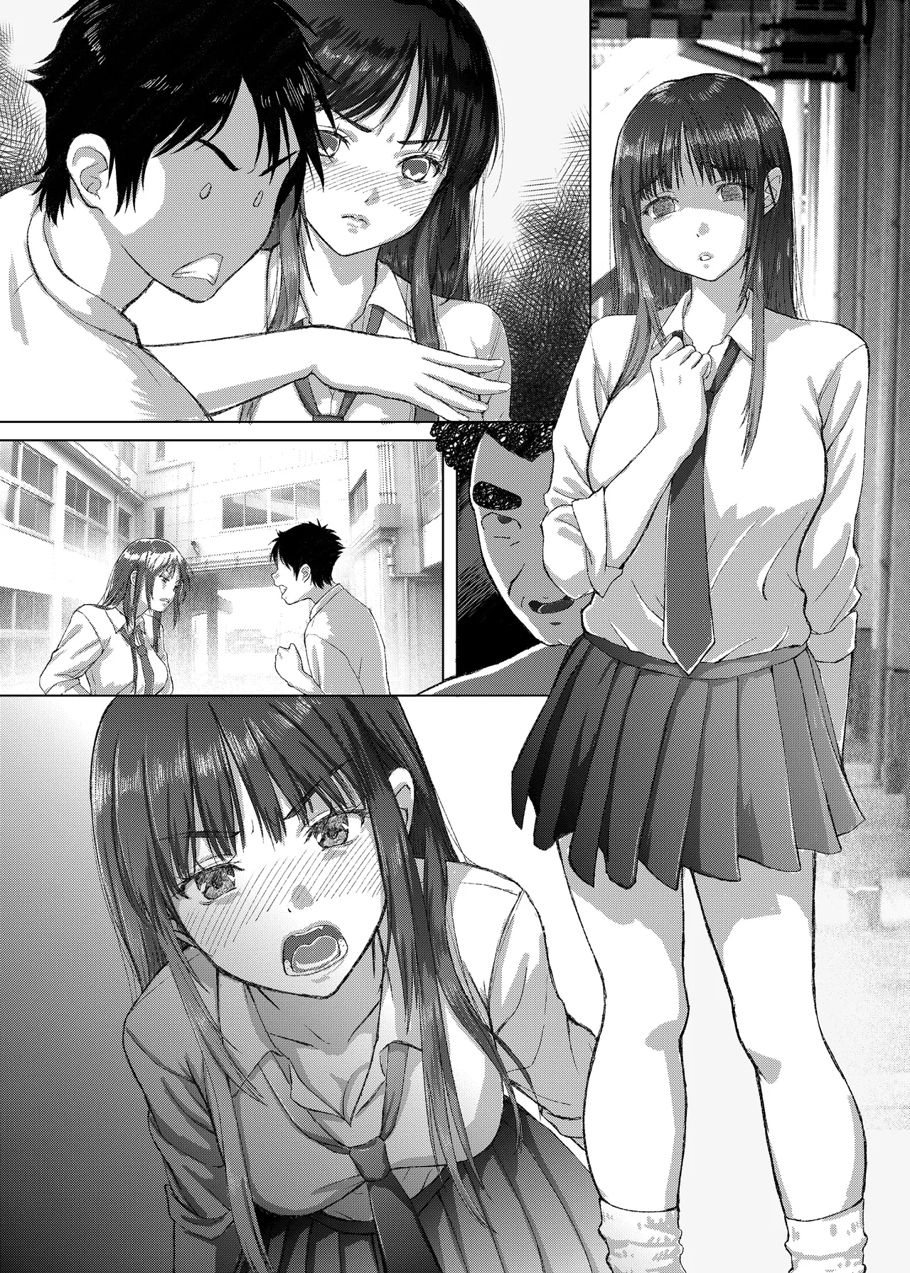 [Sonna no ato no Matsuri janai desuka (Morino.)] Kotori-chan no Sainan  Kyonyuu J-kei ga Furareta Haraise ni Atetsuke Papakatsu shichau Hanashi [Textless+Sample] изображение № 4